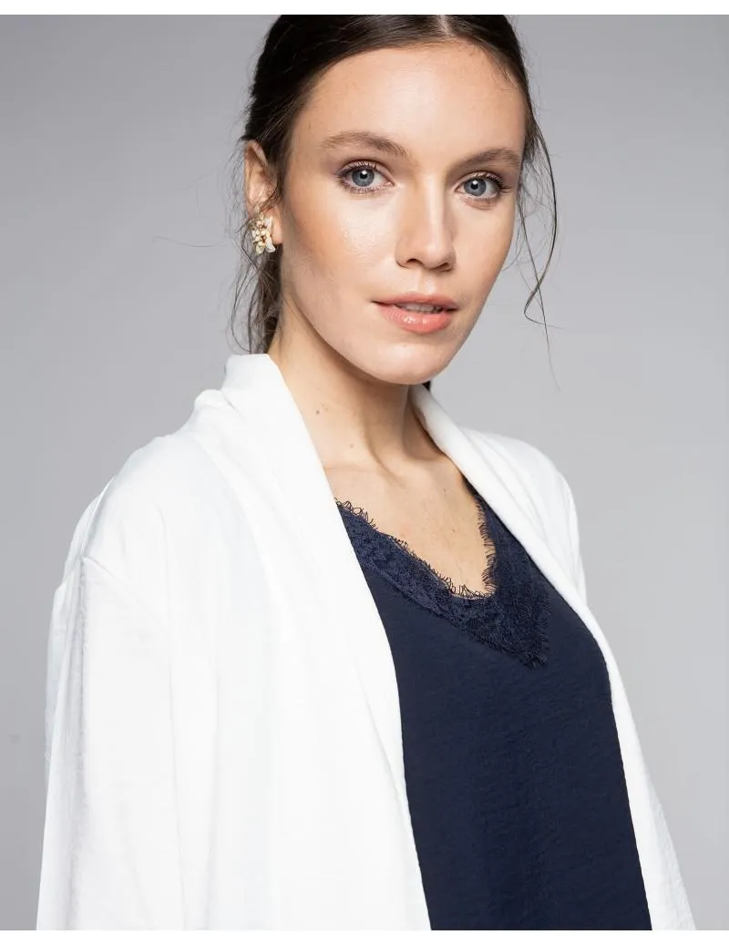 Chaqueta fluida volante