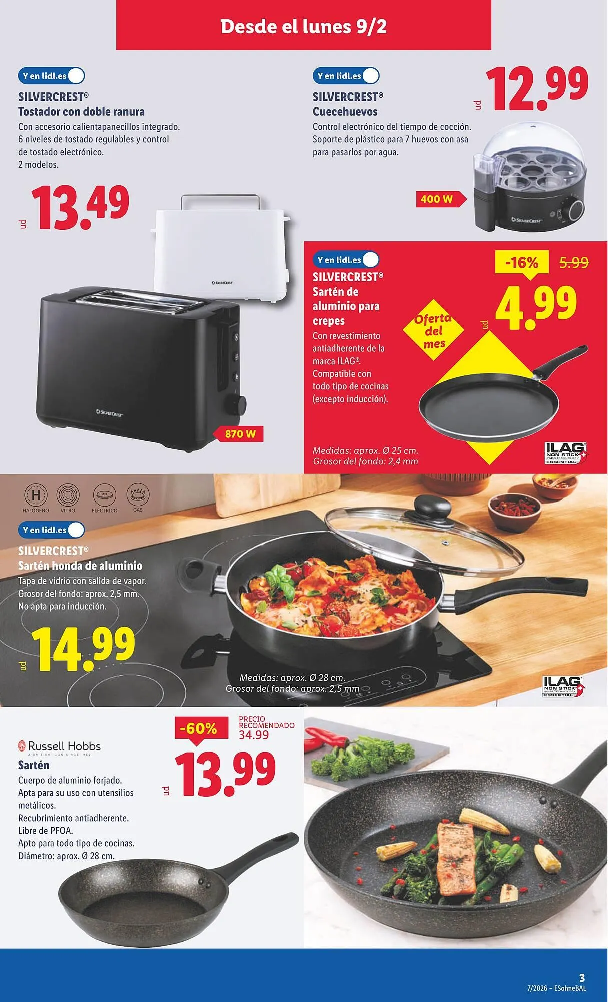 Catálogo de Catálogo Lidl 9 de febrero al 15 de febrero 2026 - Página 7