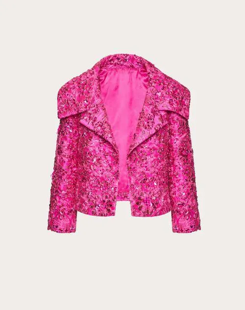 CHAQUETA PEQUEÑA DE JACQUARD