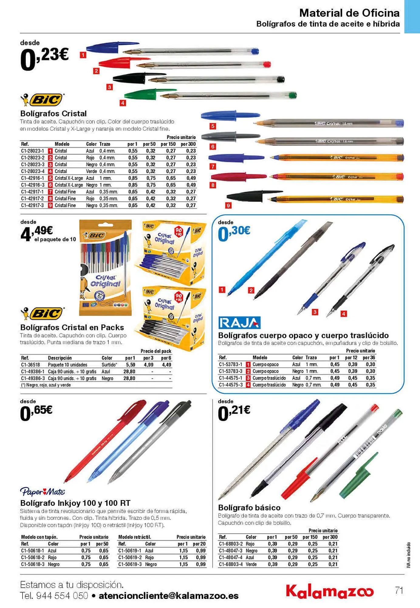 Catálogo de Folleto Staples Kalamazoo 27 de enero al 31 de julio 2023 - Página 71