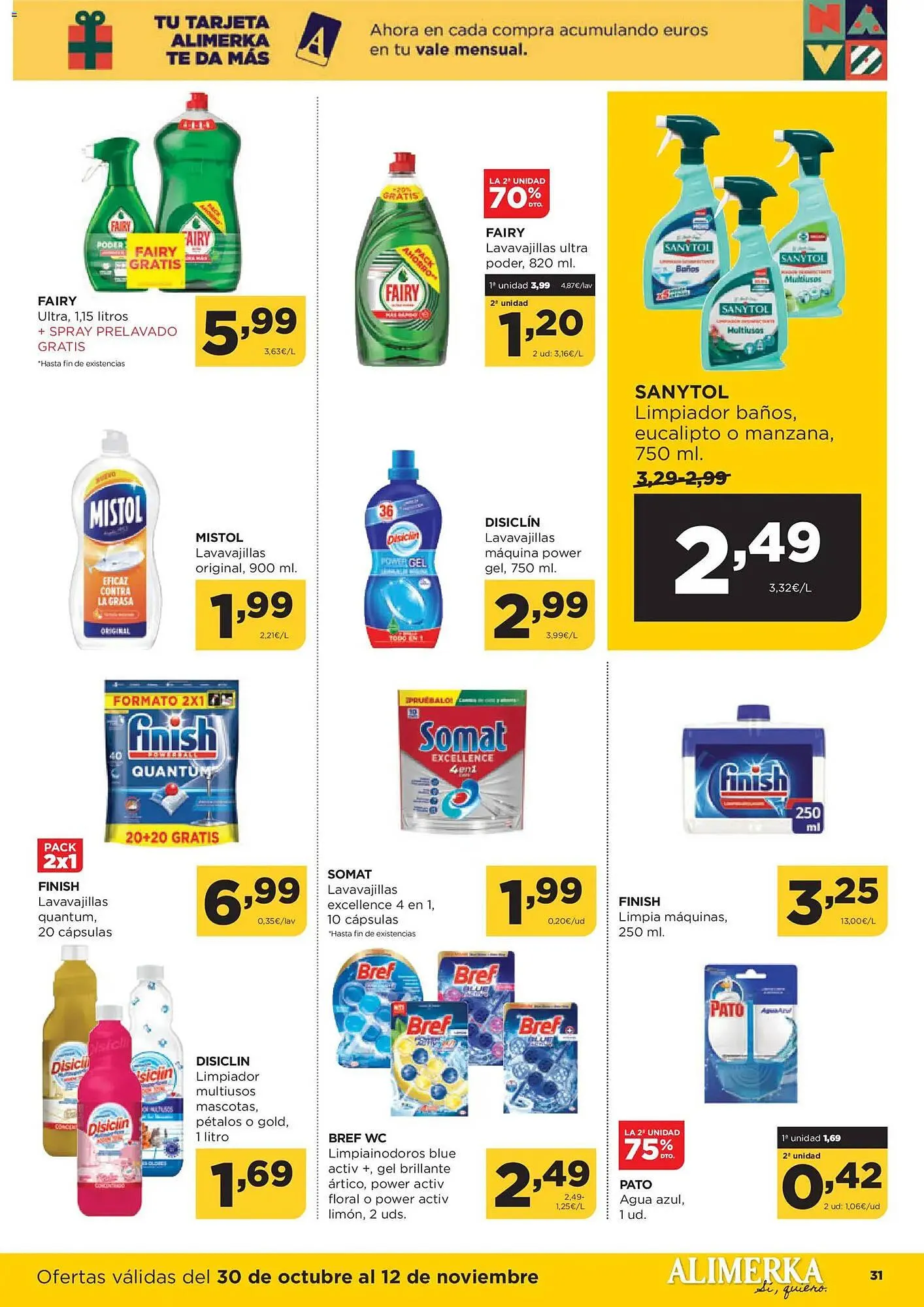 Catálogo de Folleto Alimerka 30 de octubre al 12 de noviembre 2025 - Página 31