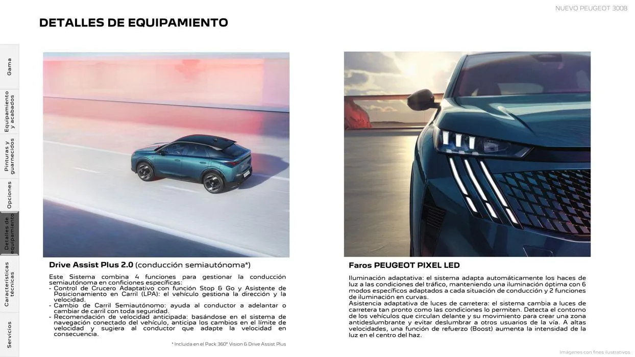 Catálogo de Nuevo Peugeot E-3008 Eléctrico 5 de agosto al 5 de agosto 2025 - Página 18