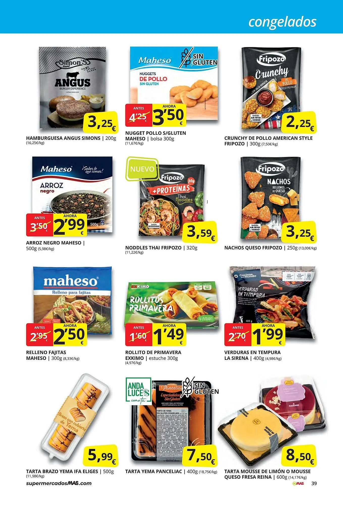 Catálogo de Folleto Supermercados MAS 30 de mayo al 26 de junio 2025 - Página 39