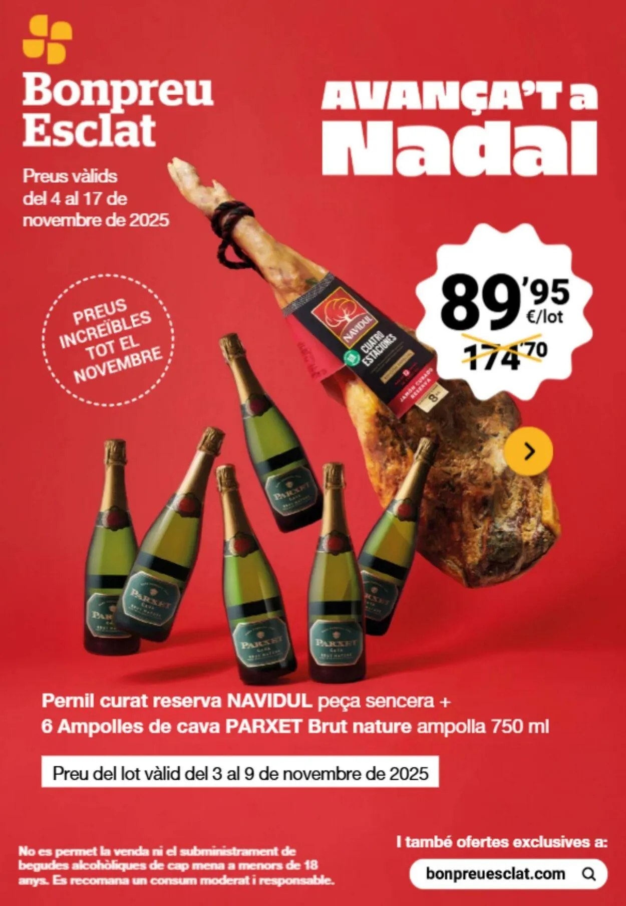 Catálogo de Bonpreu Oferta actual 3 de noviembre al 9 de noviembre 2025 - Página 1