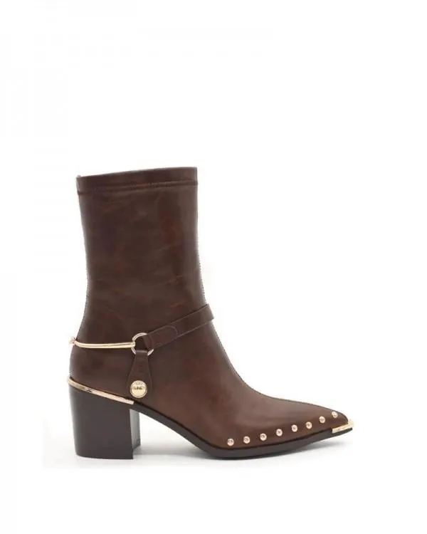 462G785 Botas Bajas Mujer Marrón