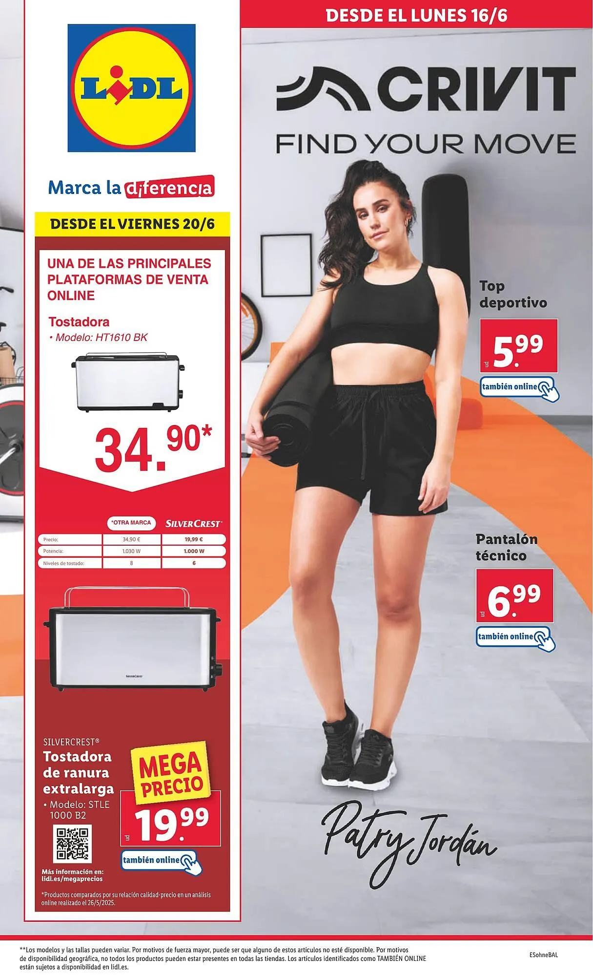 Catálogo de Folleto Lidl 16 de junio al 22 de junio 2025 - Página 1