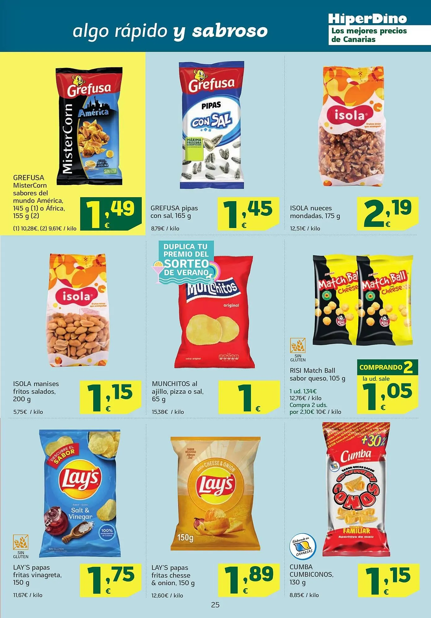 Catálogo de Folleto HiperDino 22 de julio al 7 de agosto 2025 - Página 25