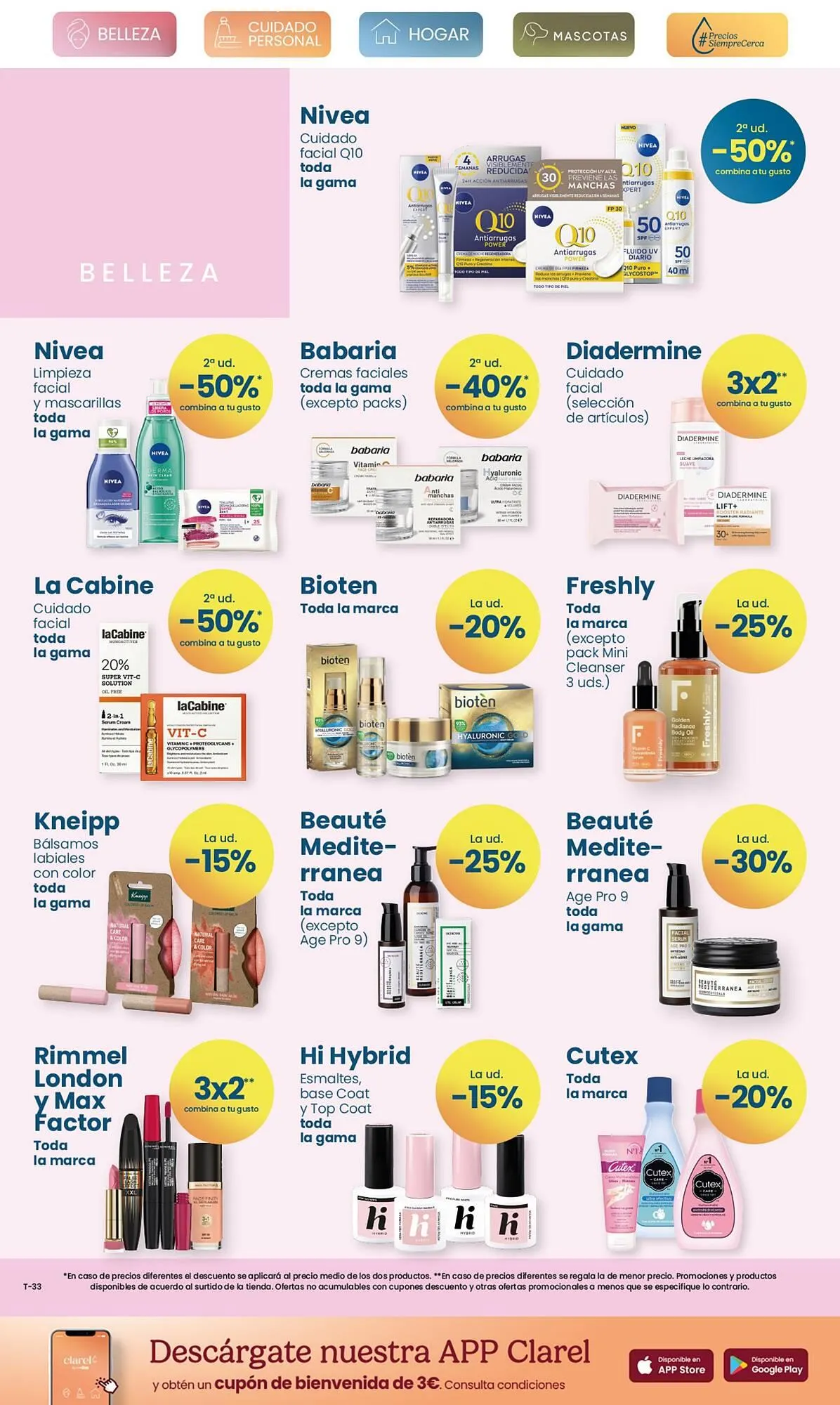 Catálogo de Folleto Clarel 27 de agosto al 9 de septiembre 2025 - Página 2