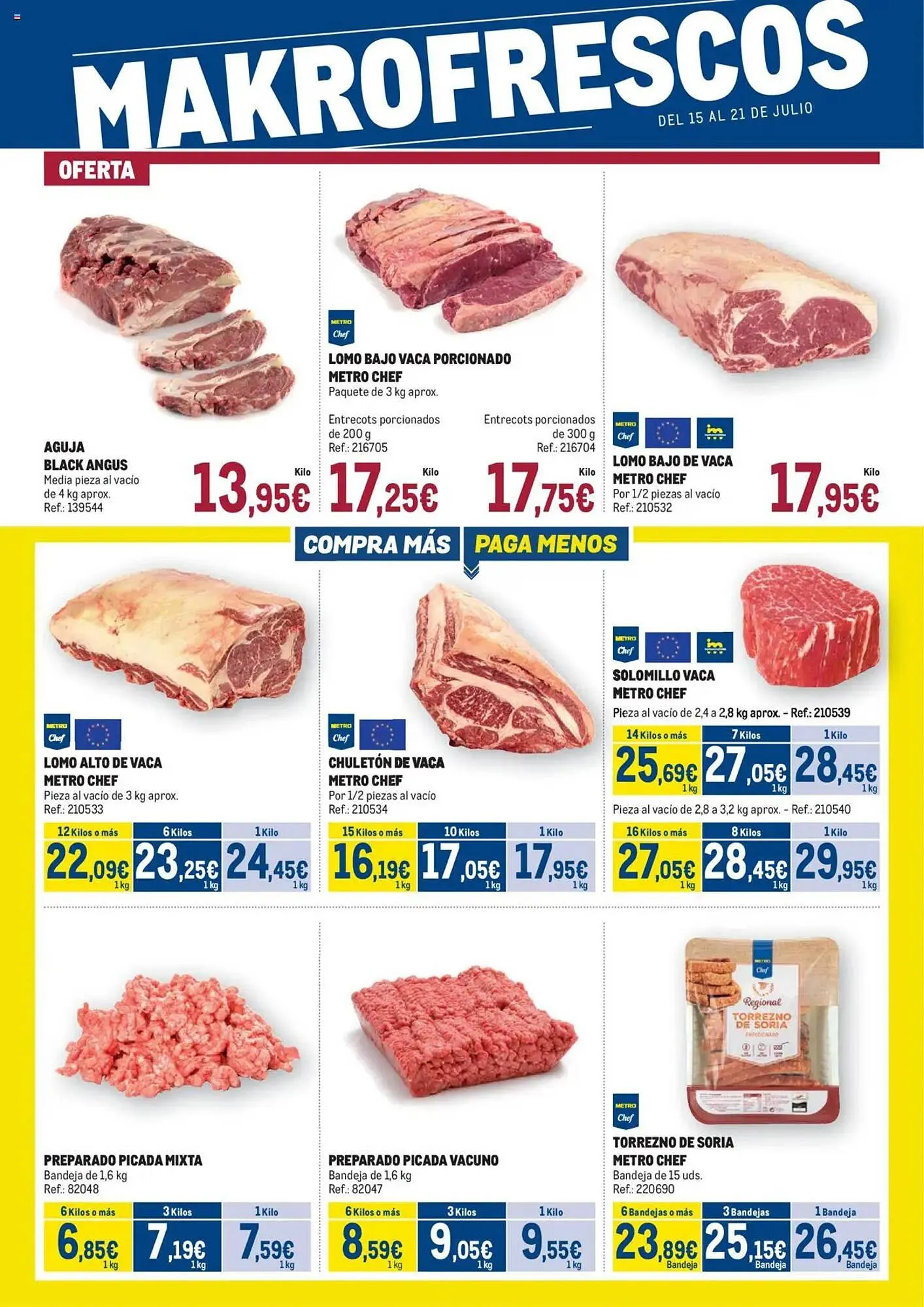 Catálogo de Folleto Makro 15 de julio al 21 de julio 2025 - Página 1