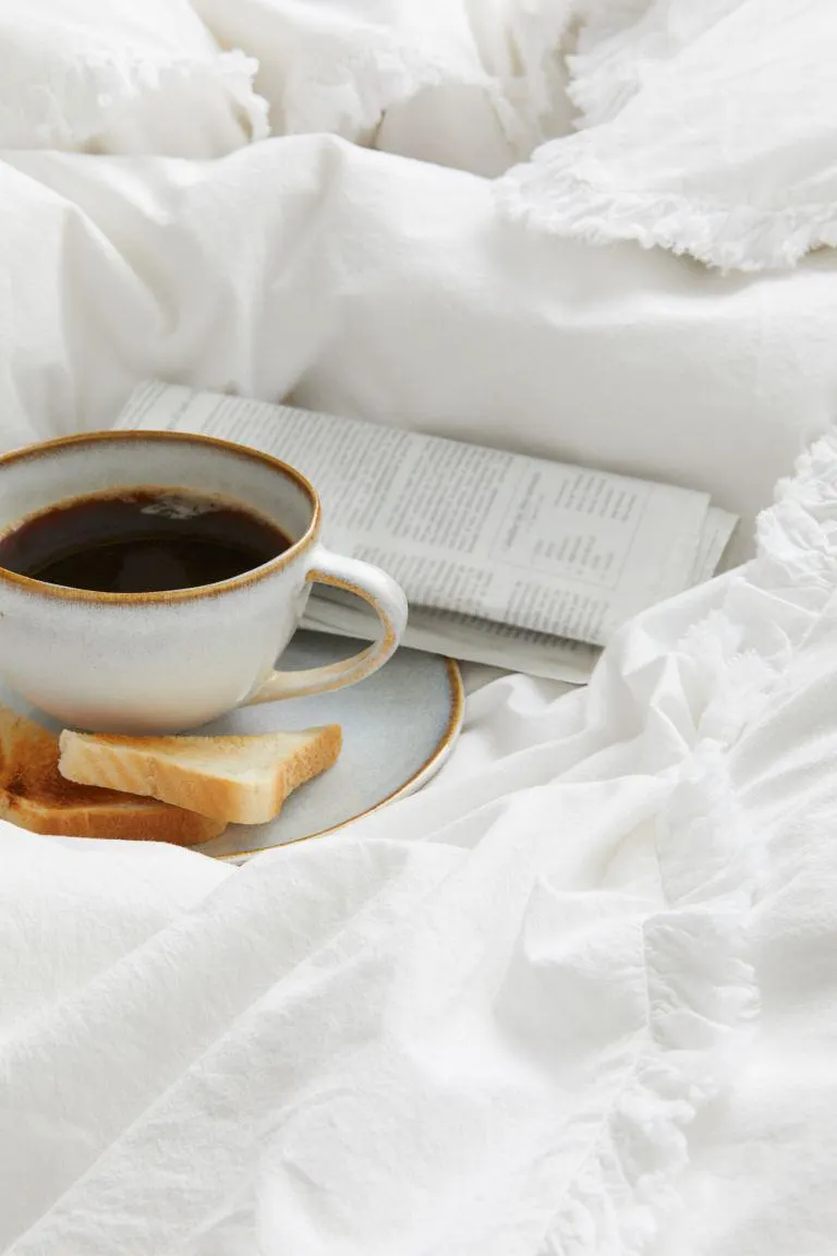 Conjunto de funda nórdica doble con brida