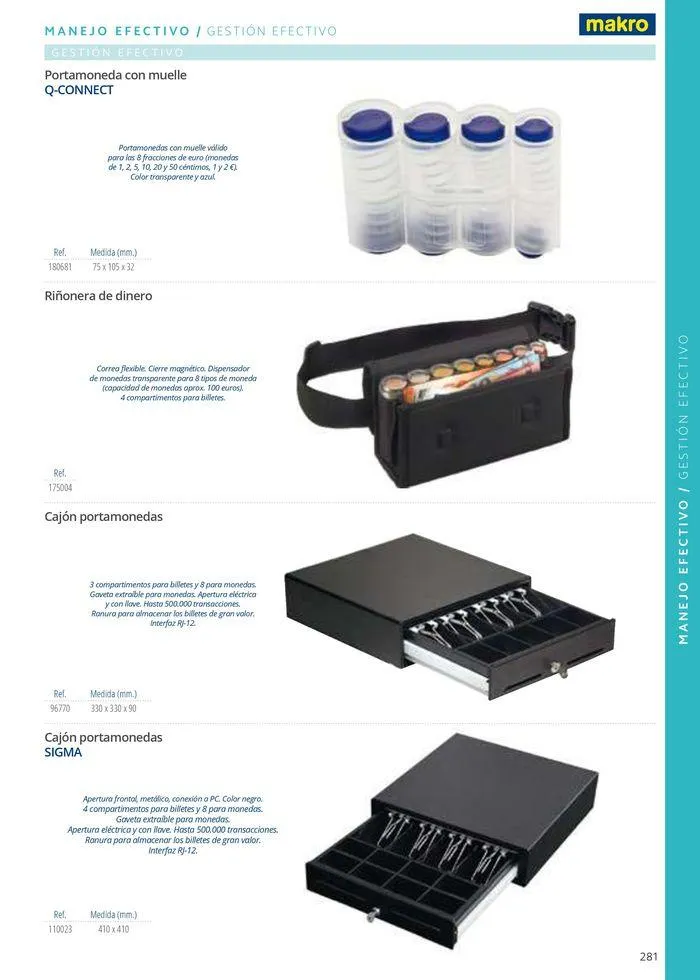 Catálogo de Equipamiento y suministros 23 de julio al 30 de noviembre 2024 - Página 281