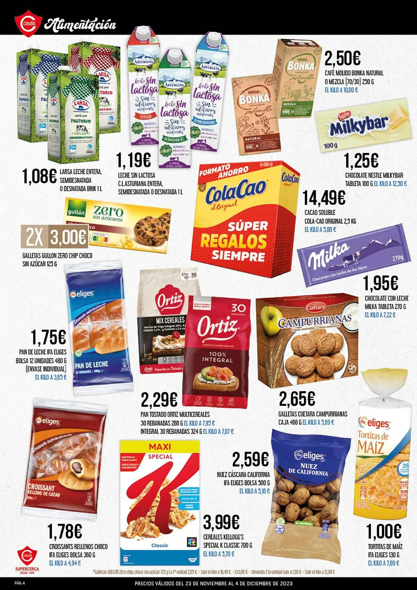 Catálogo de Folleto Claudio 23 de noviembre al 30 de noviembre 2023 - Página 4