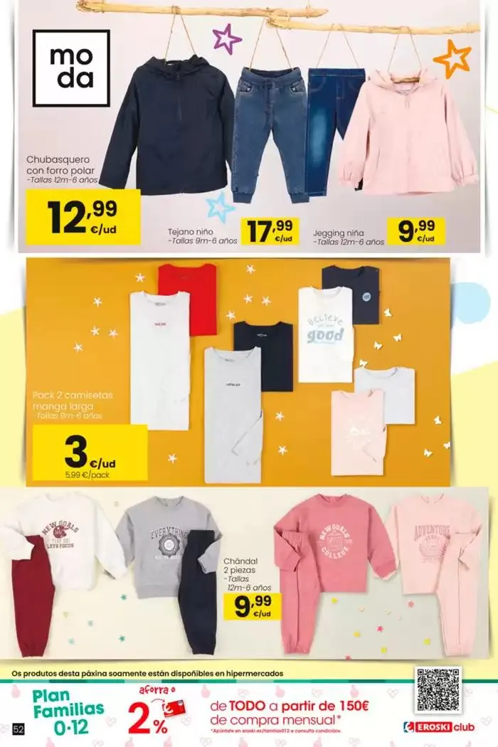 Catálogo de Sempre a bo prezo EROSKI 26 de septiembre al 8 de octubre 2024 - Página 52