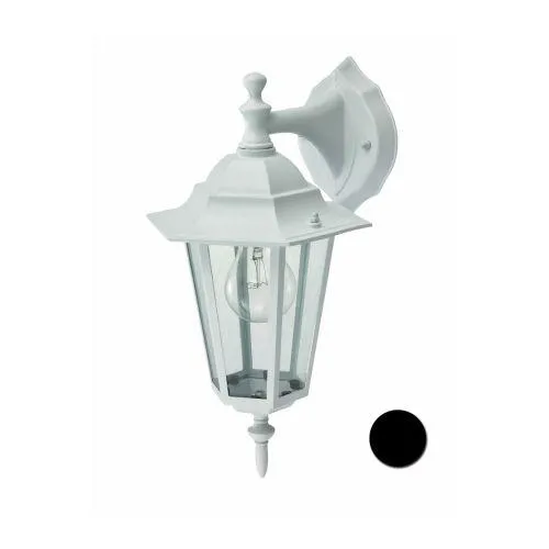 Aplique iluminacion blanco metal luxform exterior descendente illux1102w