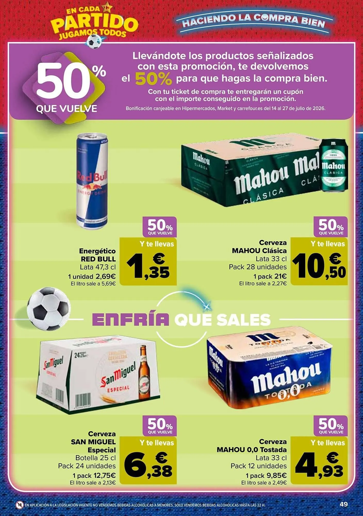 Catálogo de Folleto Carrefour 25 de junio al 13 de julio 2026 - Página 49