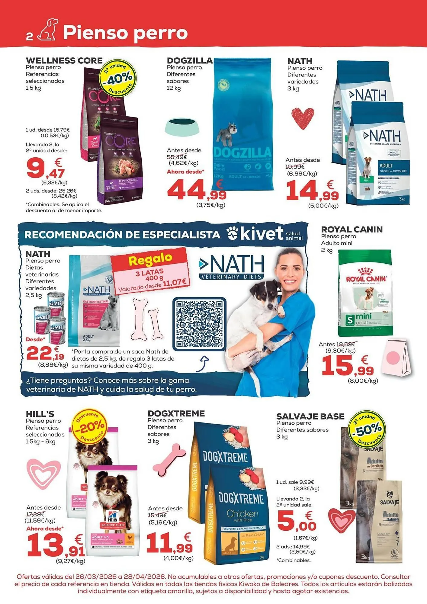Catálogo de Folleto Kiwoko 26 de marzo al 28 de abril 2026 - Página 2