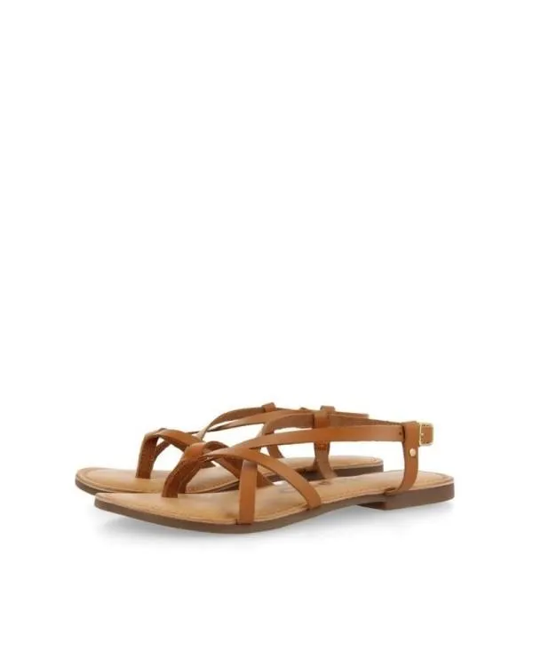 Sandalias Abiertas Mujer Marrón 69114 LELEX