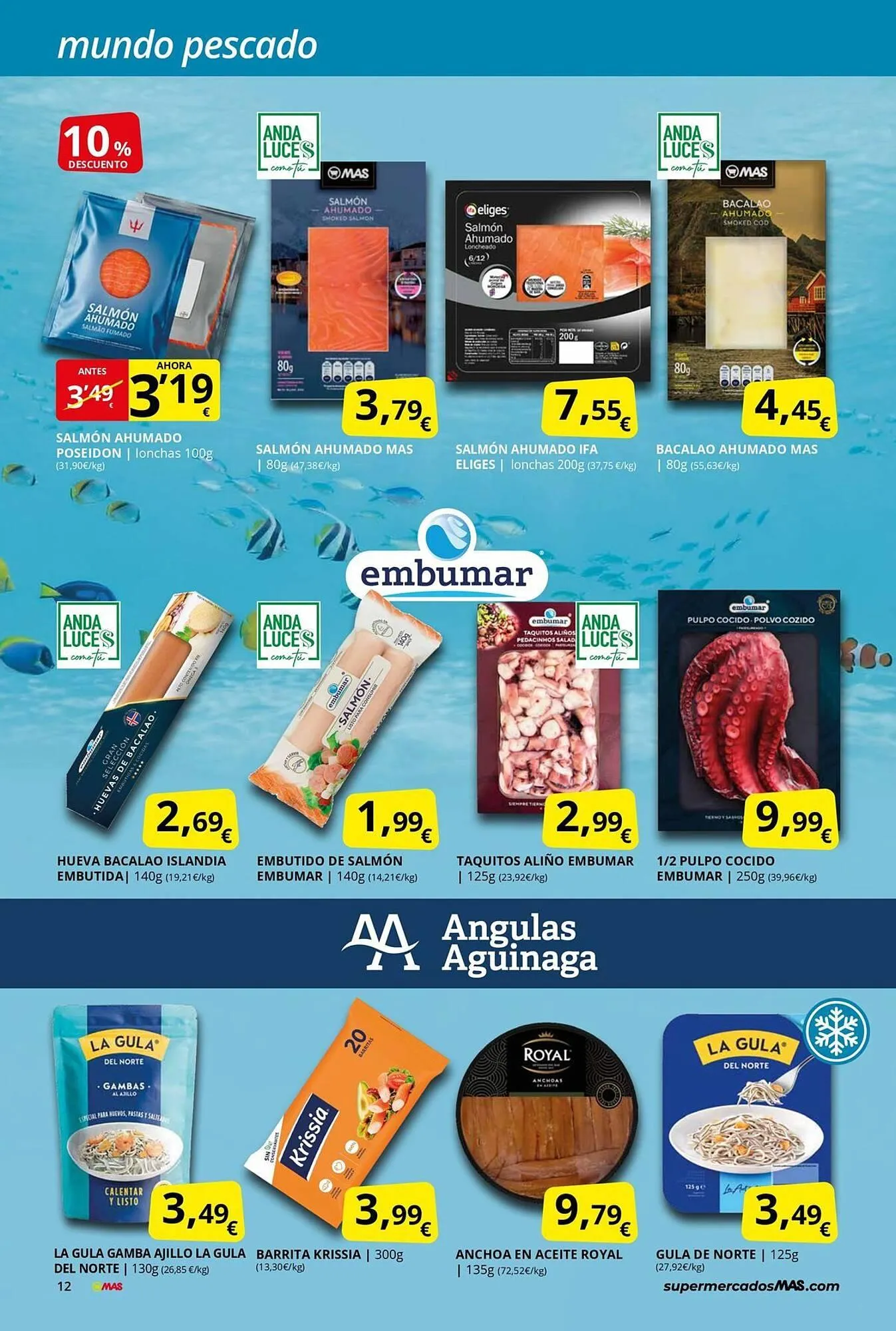 Catálogo de Folleto Supermercados MAS 27 de marzo al 29 de abril 2026 - Página 12