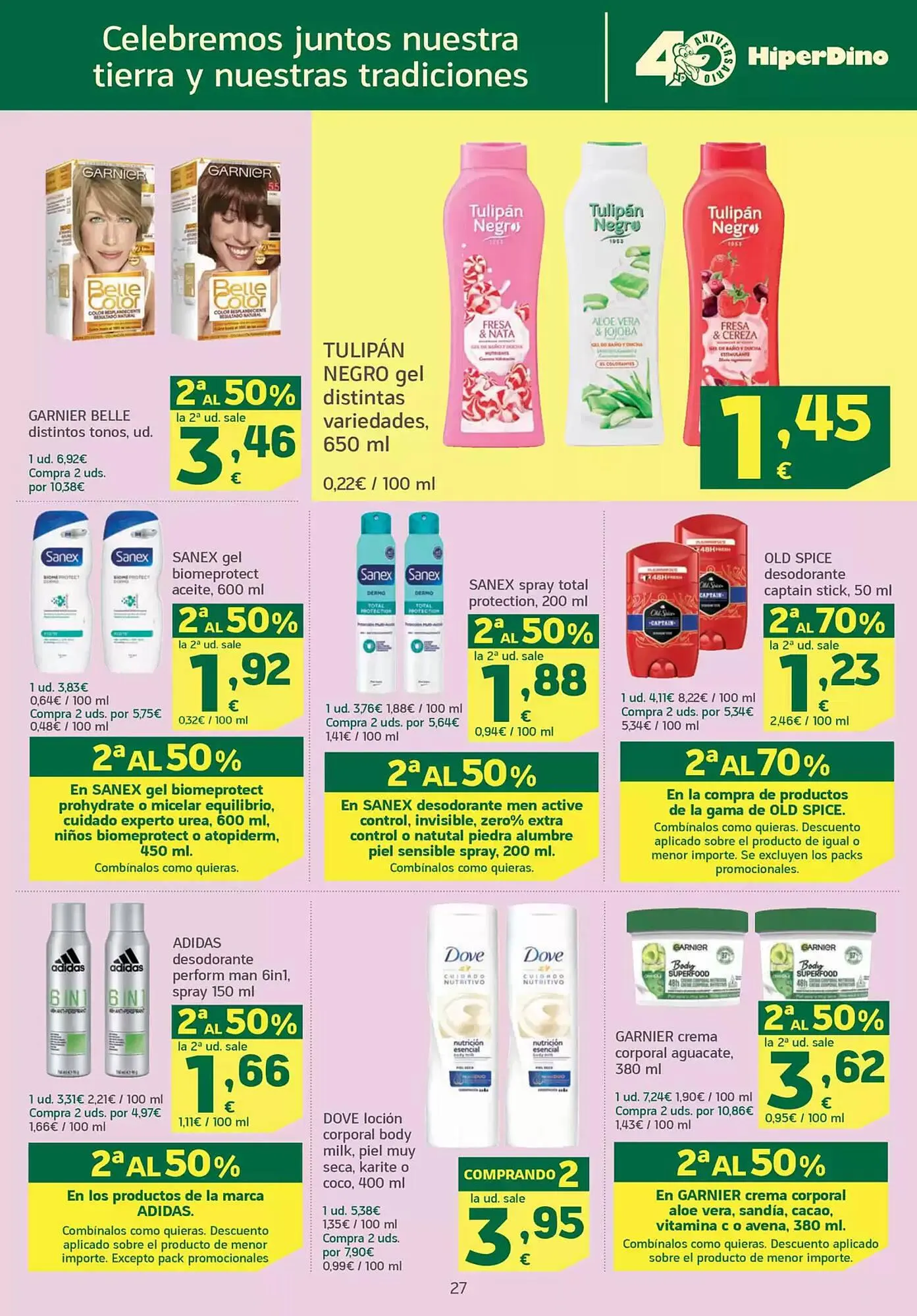 Catálogo de Folleto HiperDino 26 de mayo al 9 de junio 2025 - Página 27