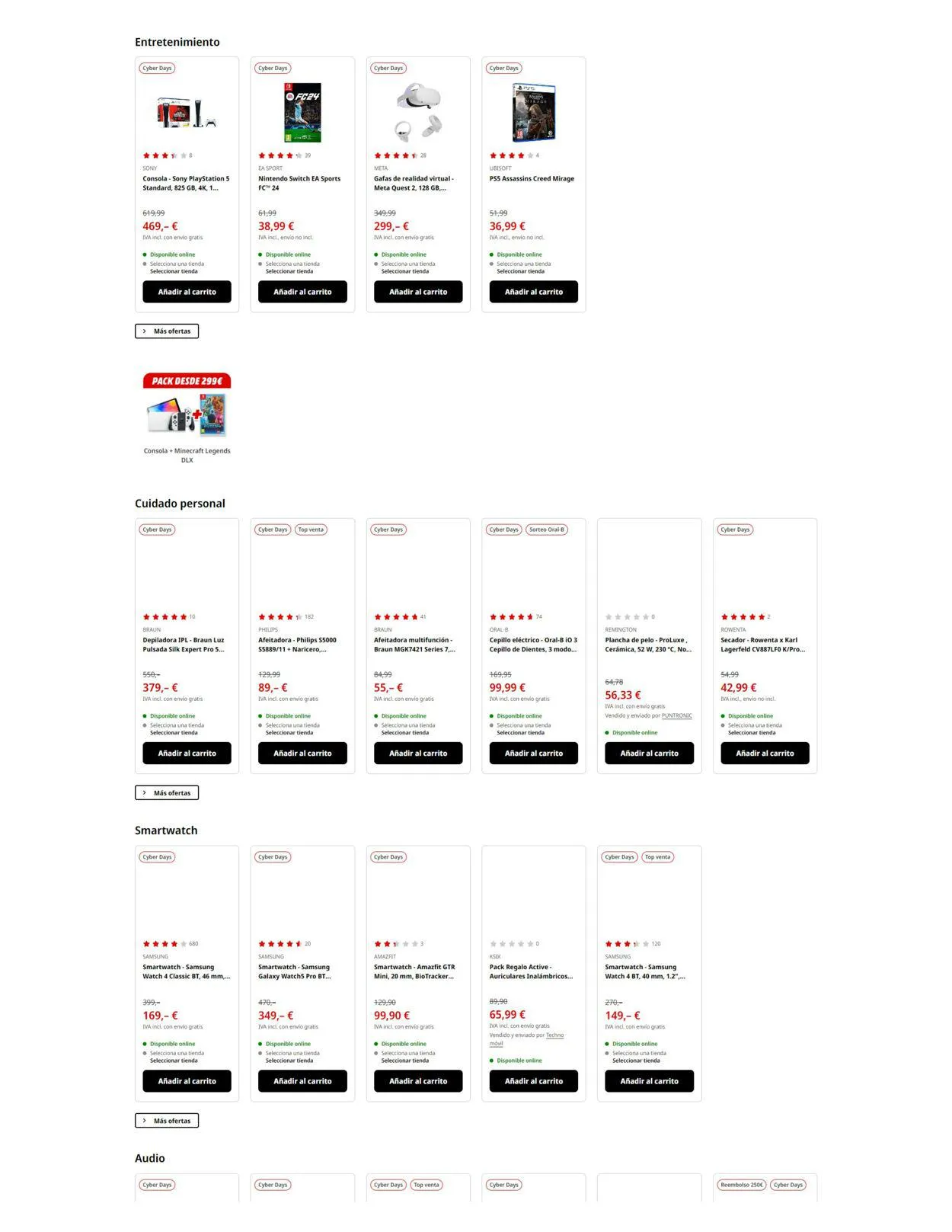 Catálogo de Media Markt Oferta actual 27 de noviembre al 2 de diciembre 2023 - Página 3