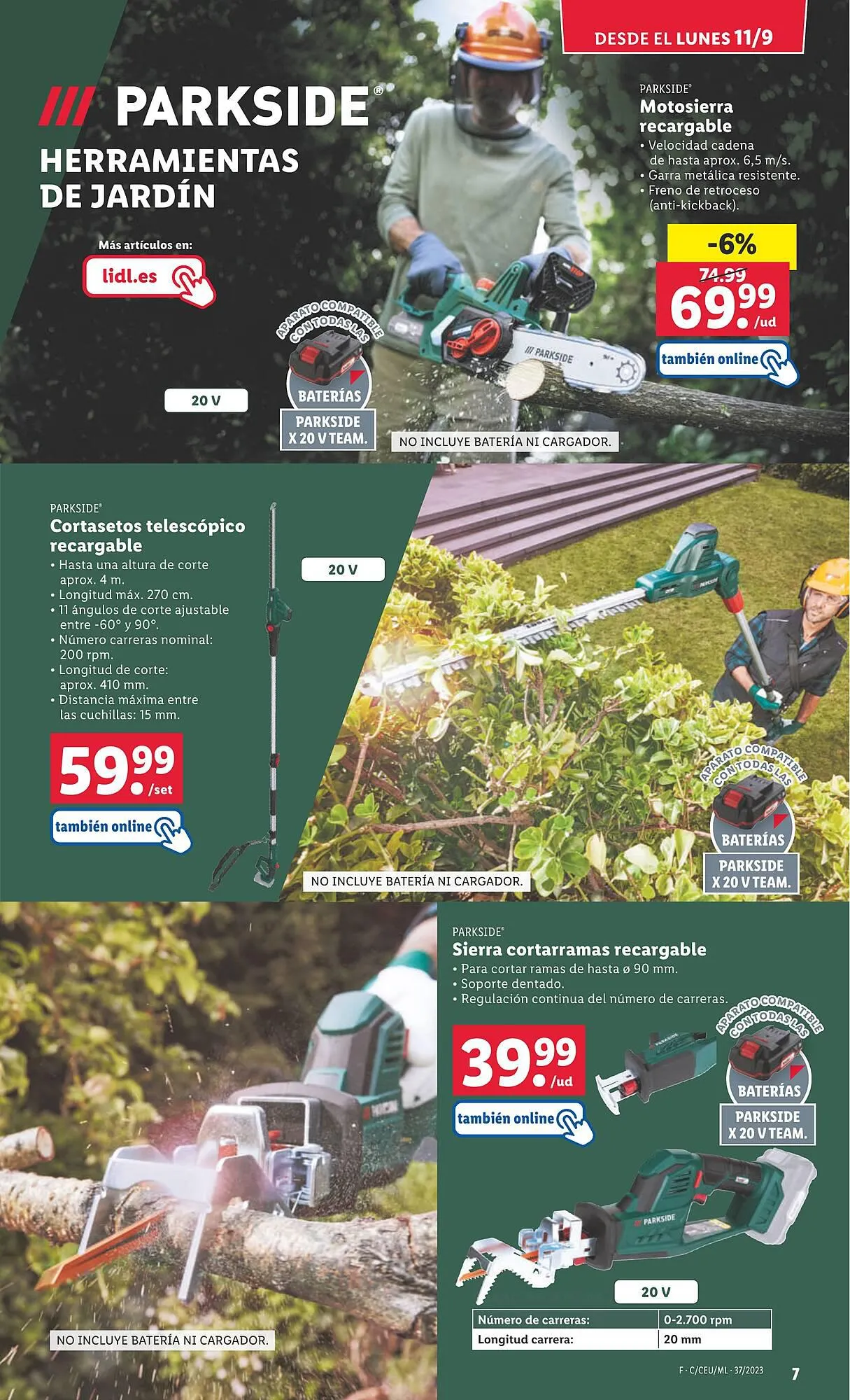 Catálogo de Folleto Lidl 11 de septiembre al 17 de septiembre 2023 - Página 7