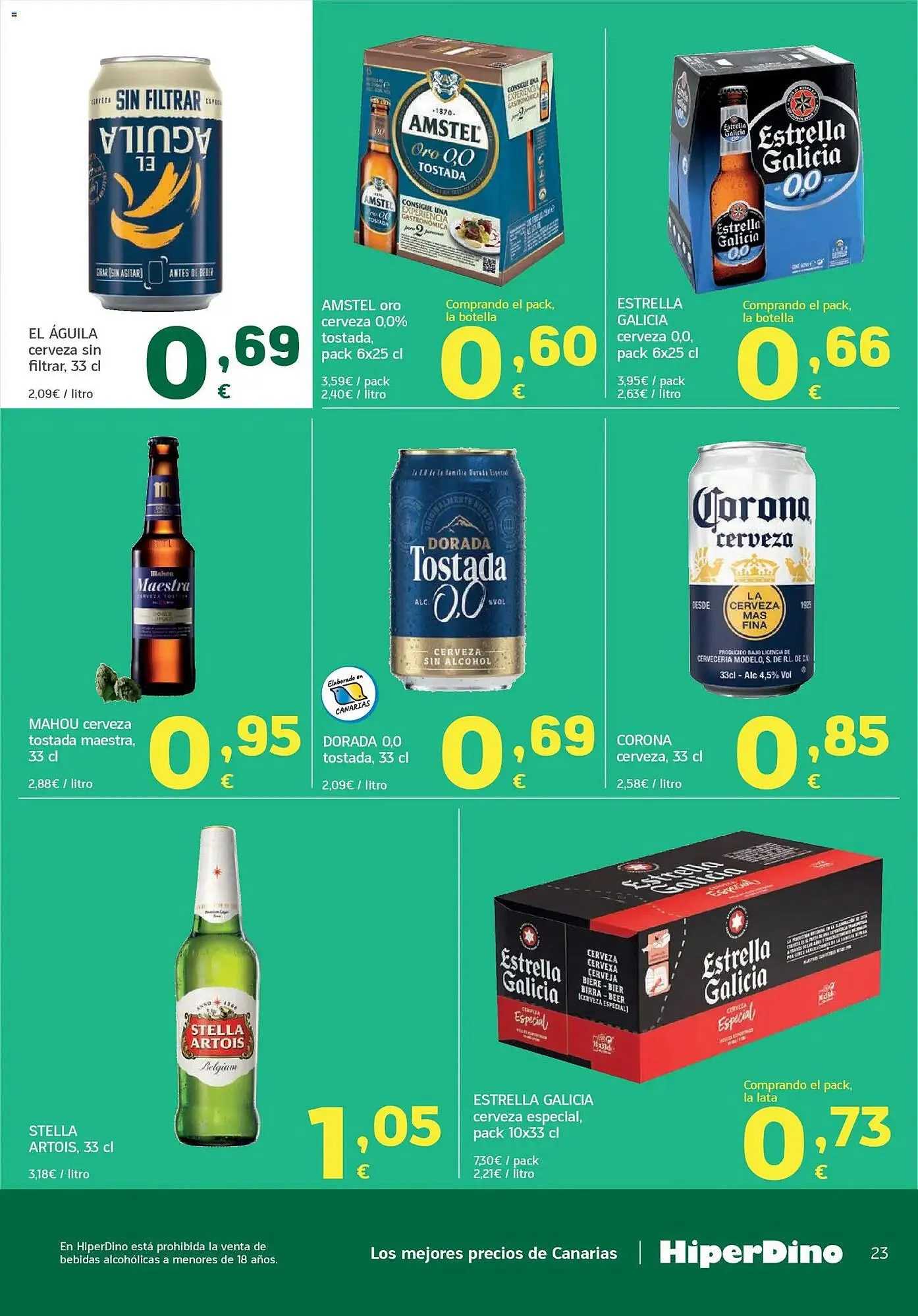 Catálogo de Folleto HiperDino 9 de abril al 22 de abril 2026 - Página 23