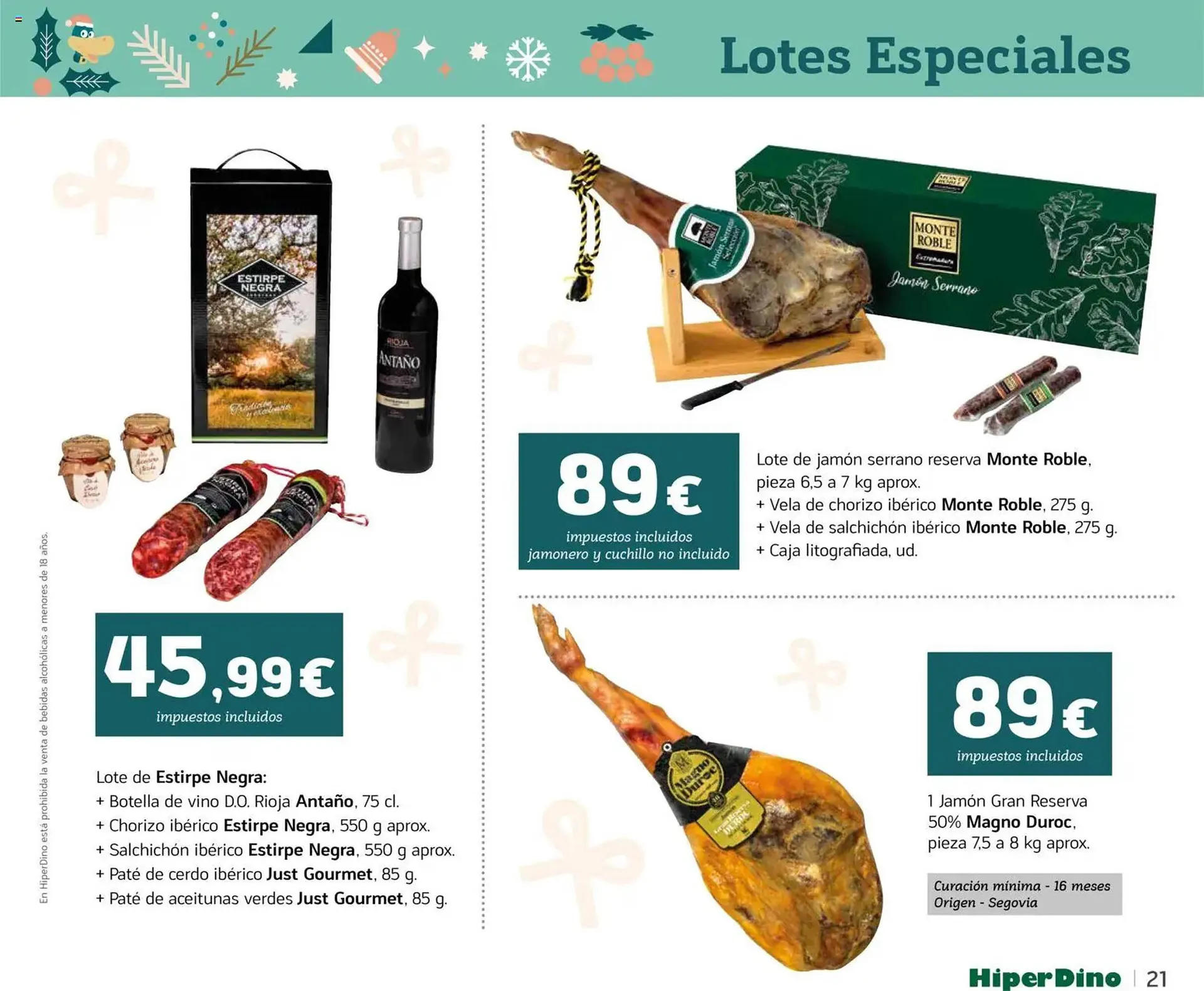 Catálogo de Folleto HiperDino 10 de noviembre al 24 de diciembre 2025 - Página 21