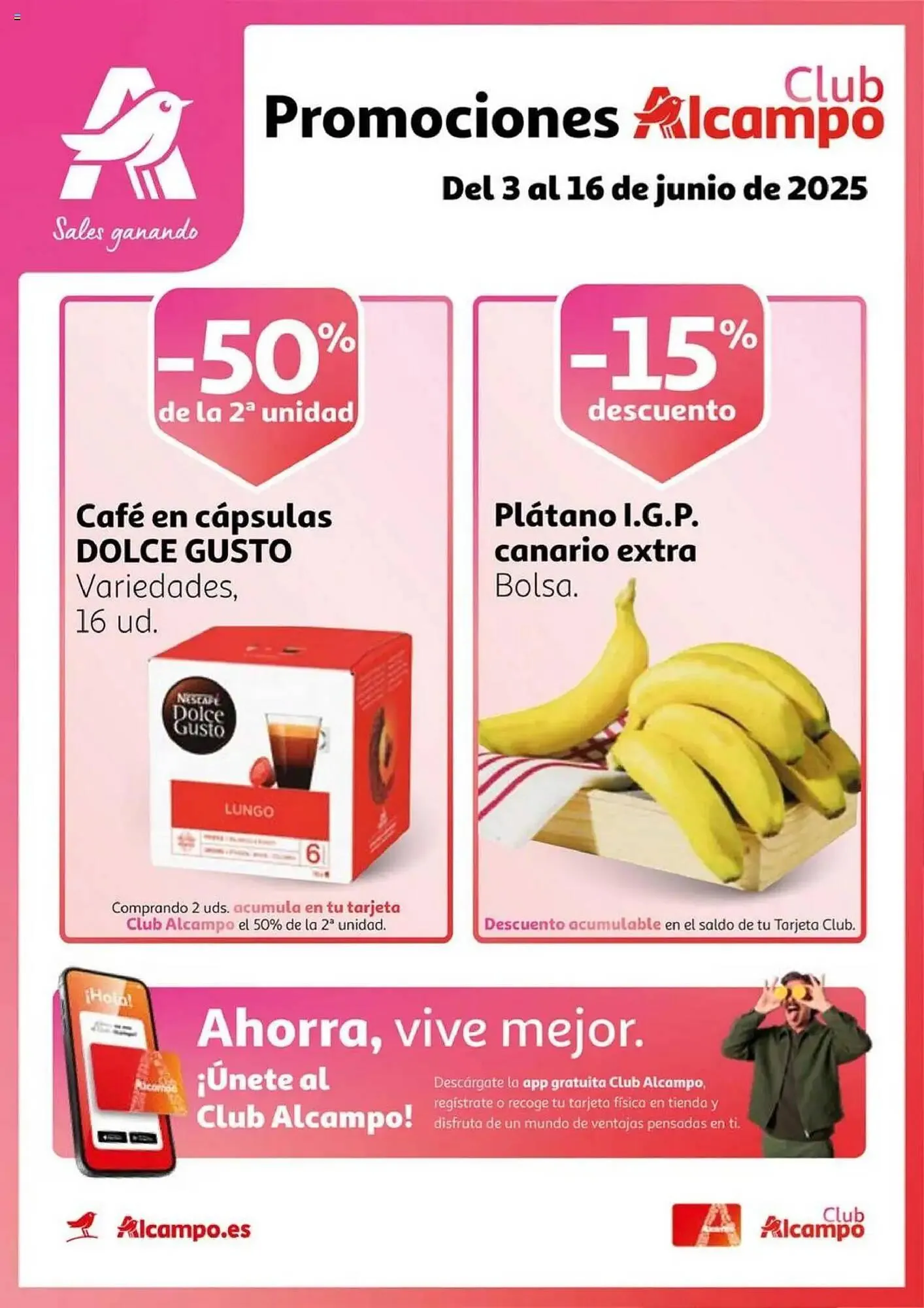 Catálogo de Folleto Alcampo 3 de junio al 16 de junio 2025 - Página 1