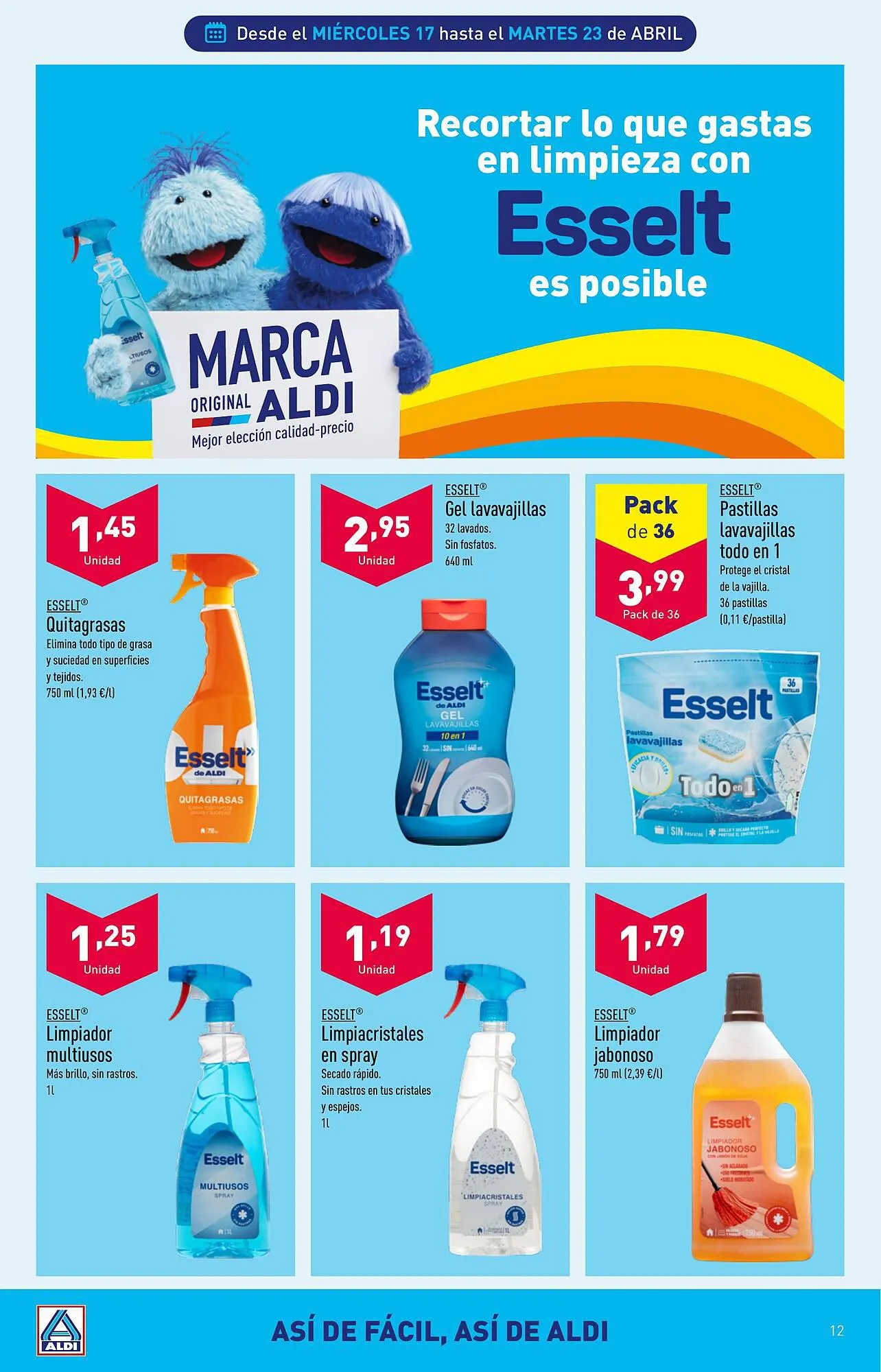 Catálogo de Folleto ALDI 17 de abril al 23 de abril 2024 - Página 12