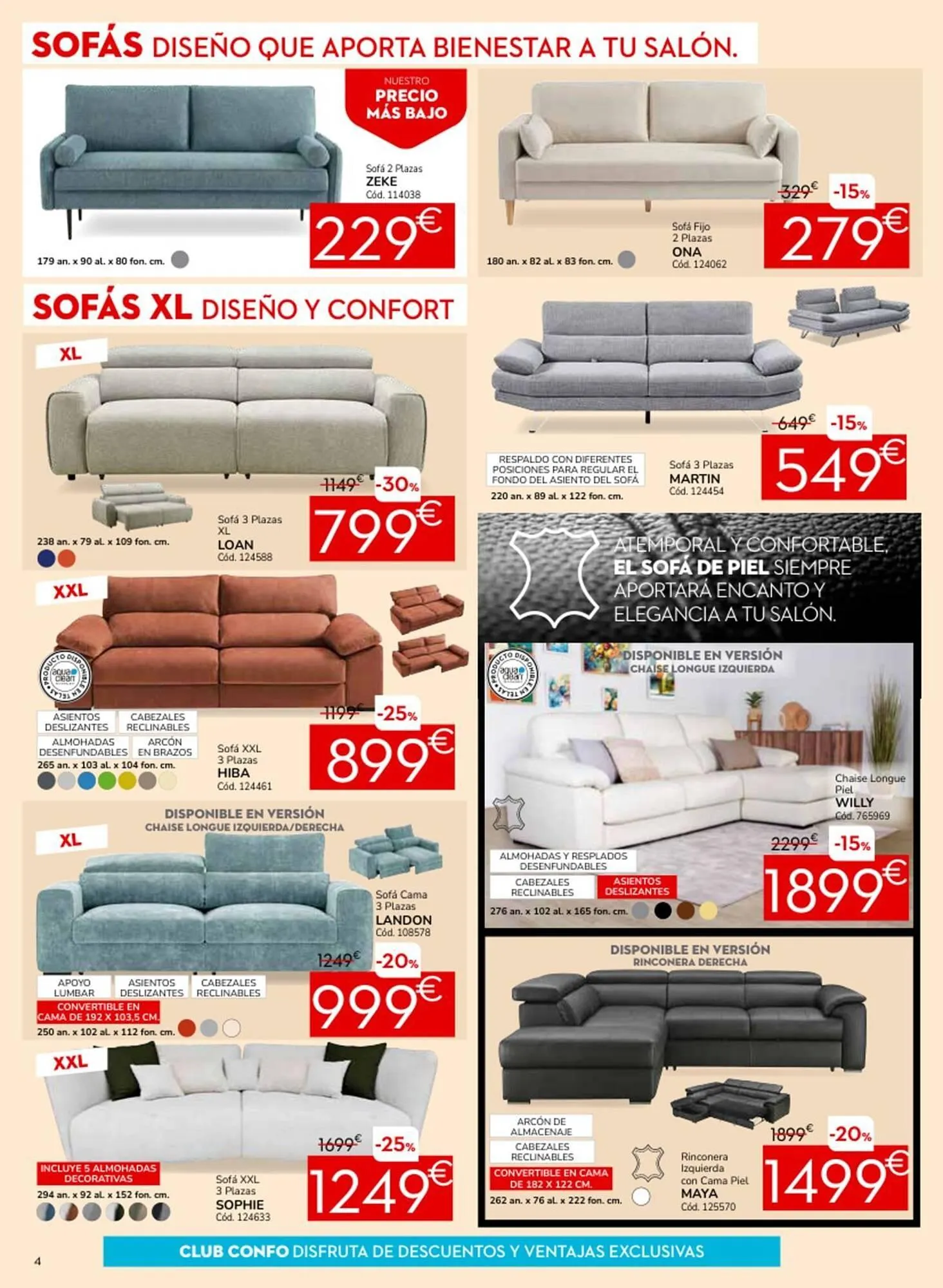 Catálogo de Catálogo Conforama 3 de marzo al 25 de marzo 2026 - Página 4