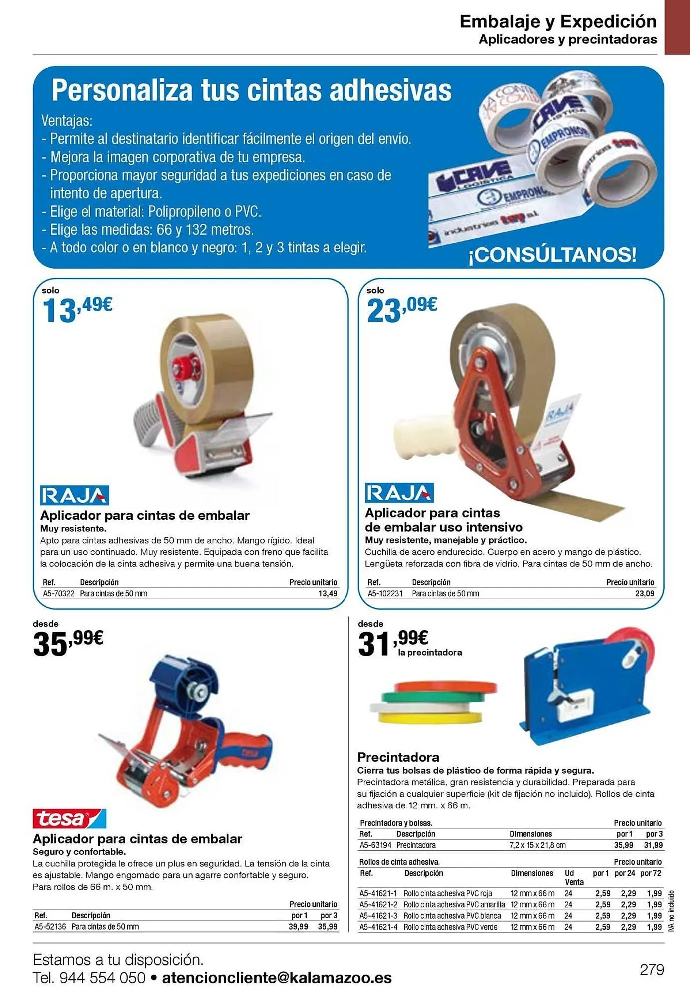 Catálogo de Folleto Staples Kalamazoo 19 de enero al 31 de diciembre 2026 - Página 279