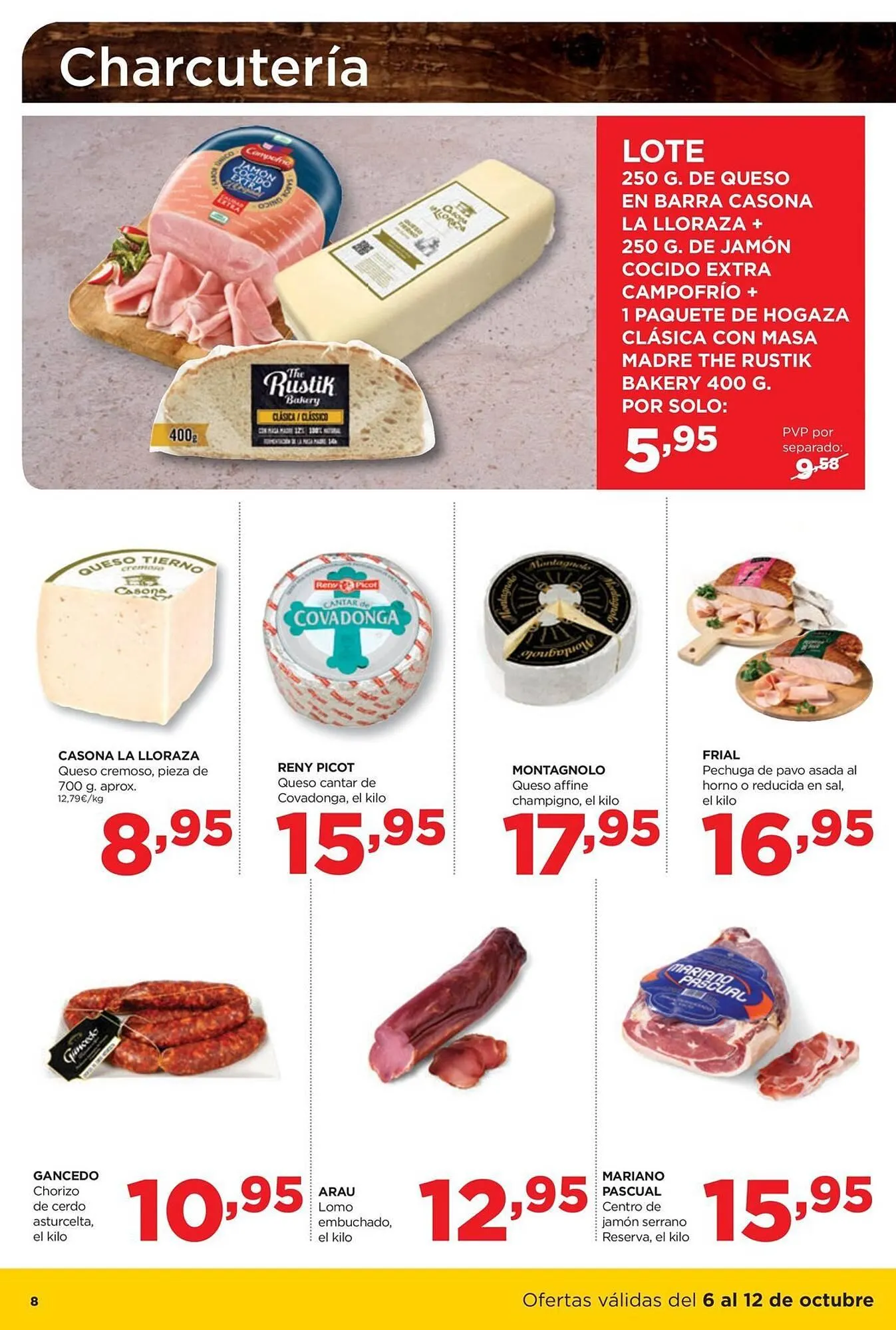 Catálogo de Folleto Alimerka 6 de octubre al 12 de octubre 2025 - Página 8