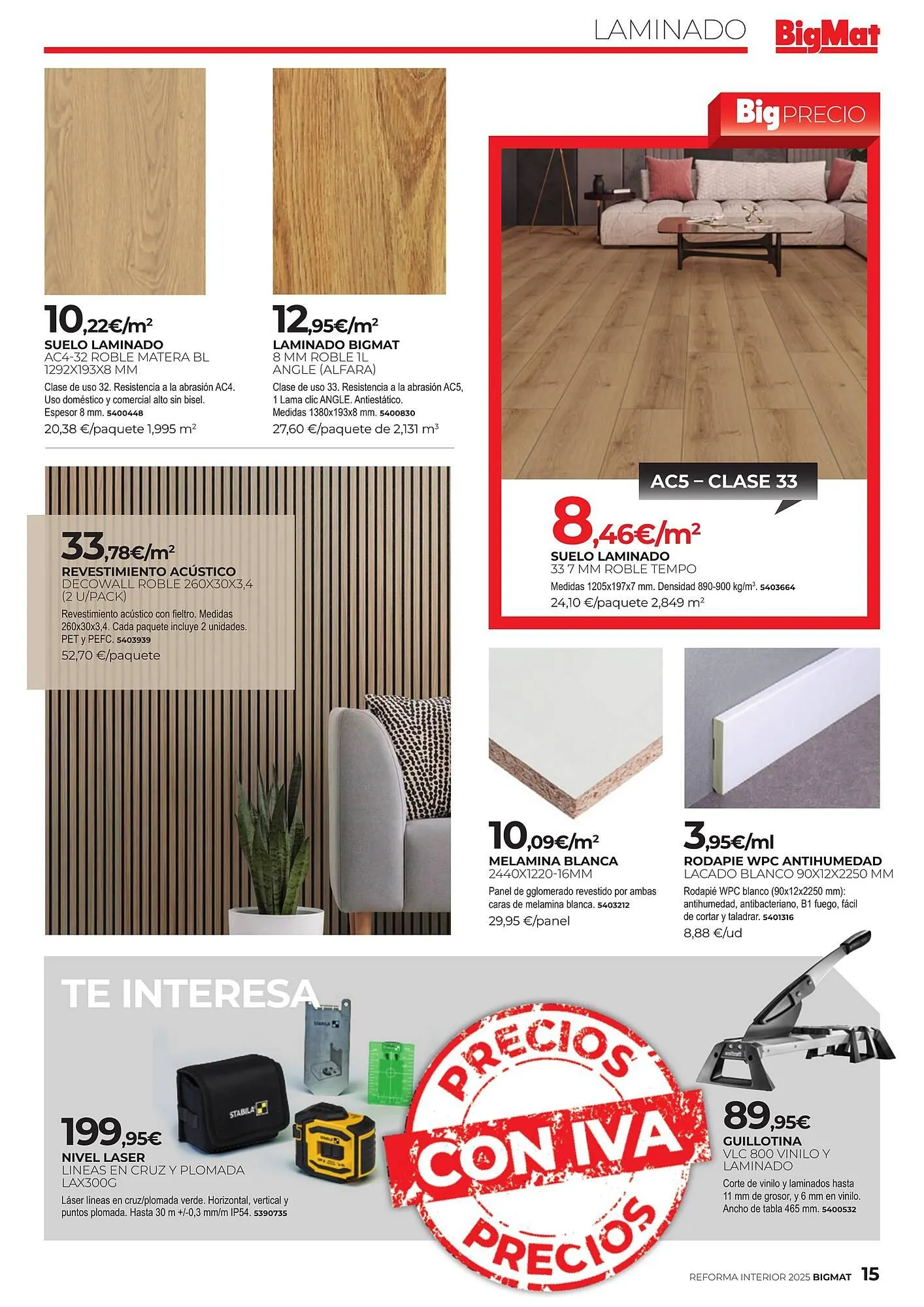 Catálogo de Folleto La Plataforma de la Construcción 18 de febrero al 19 de abril 2025 - Página 15