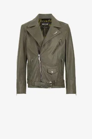 Cazadora de cuero Tiger Tooth