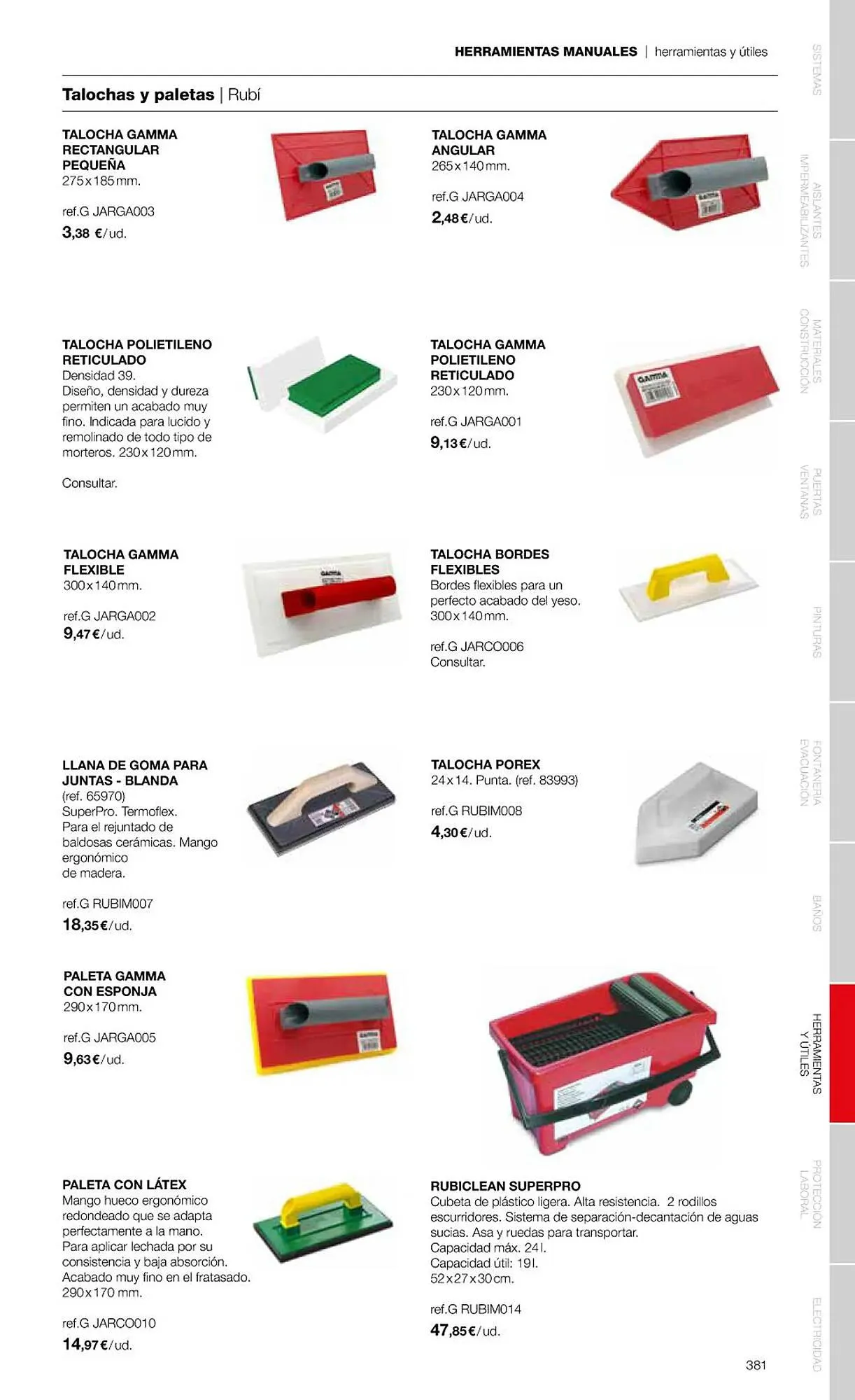 Catálogo de Folleto Grup Gamma 1 de febrero al 31 de diciembre 2023 - Página 383