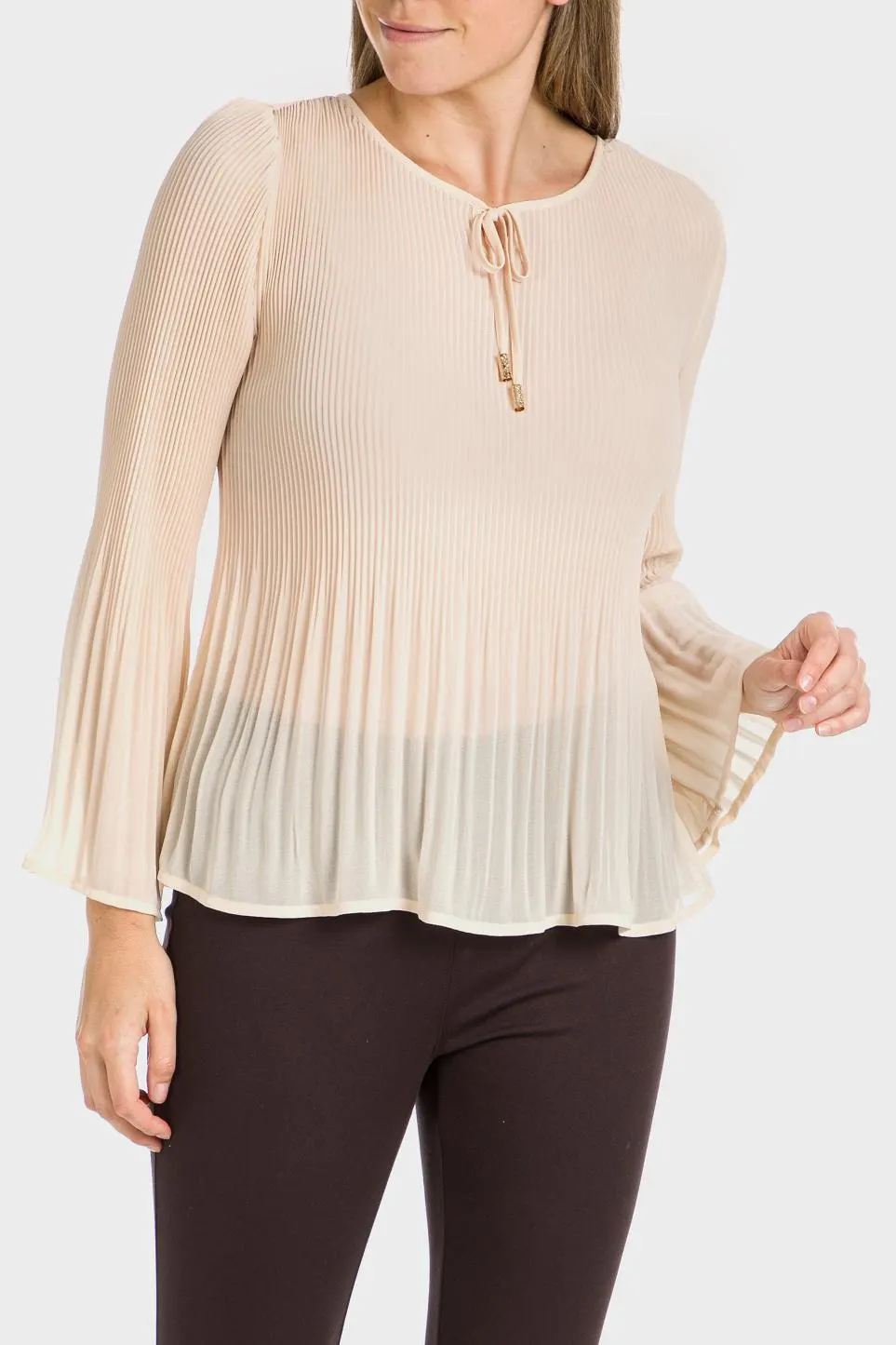 Blouse plissée