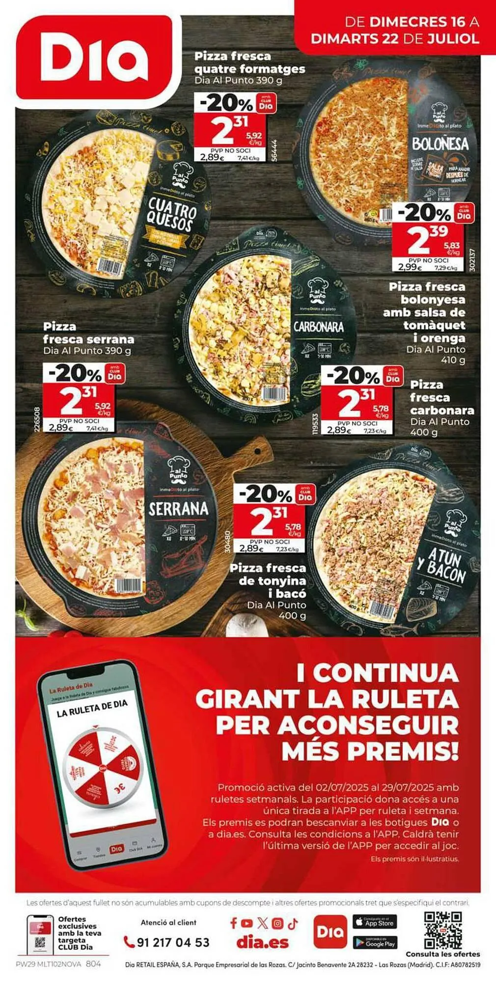 Catálogo de Folleto Dia 16 de julio al 22 de julio 2025 - Página 16