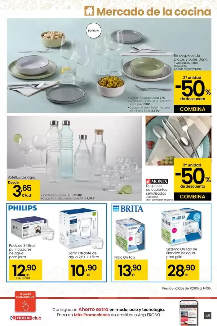Catálogo de SUMA AHORRO HIPERMERCADOS EROSKI 2 de mayo al 13 de mayo 2025 - Página 45