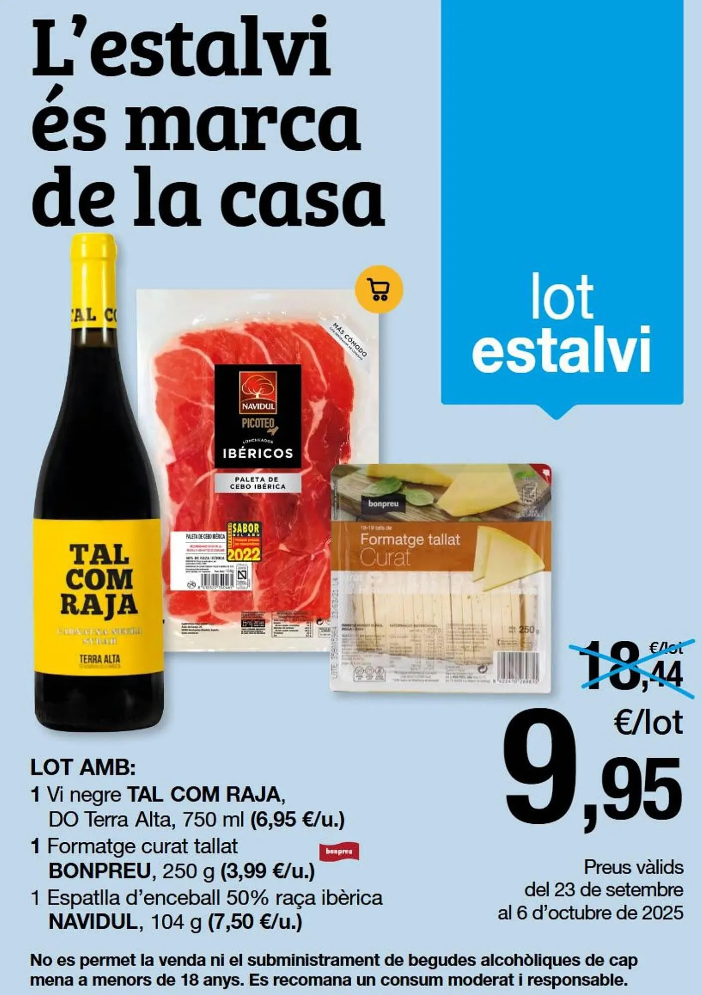 Catálogo de Folleto BonpreuEsclat 23 de septiembre al 6 de octubre 2025 - Página 1