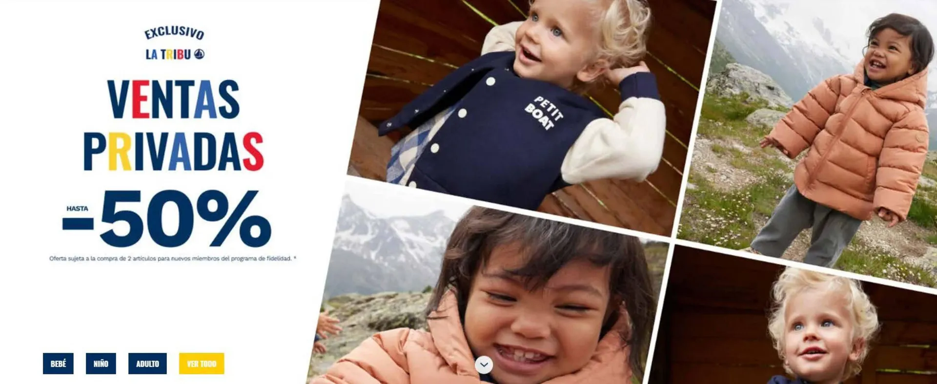 Catálogo de Folleto Petit Bateau 28 de diciembre al 5 de enero 2024 - Página