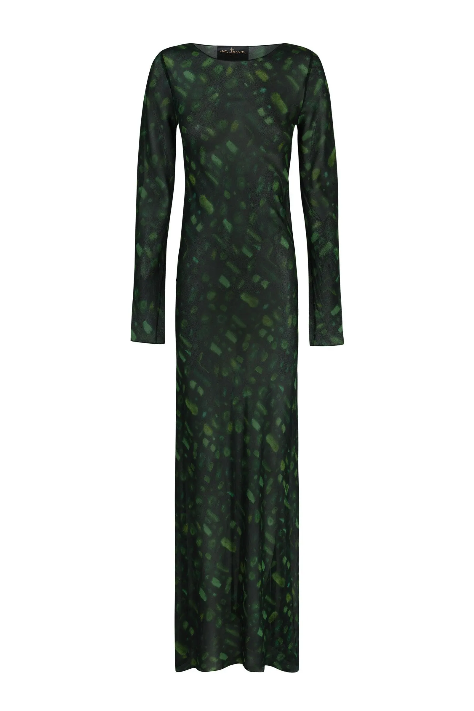 Paris, vestido en seda sonora print