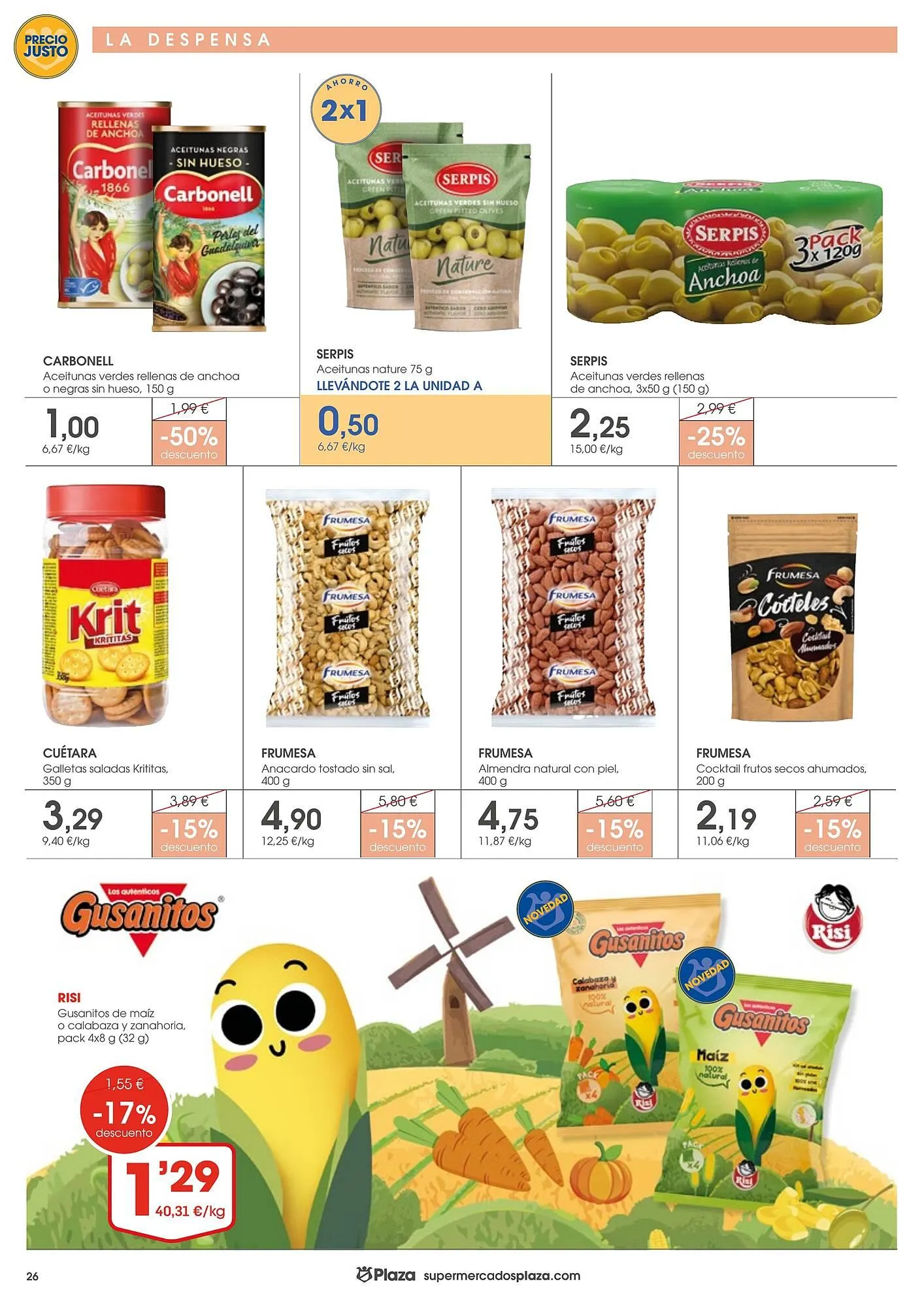 Catálogo de Folleto Supermercados Plaza 5 de marzo al 18 de marzo 2026 - Página 26