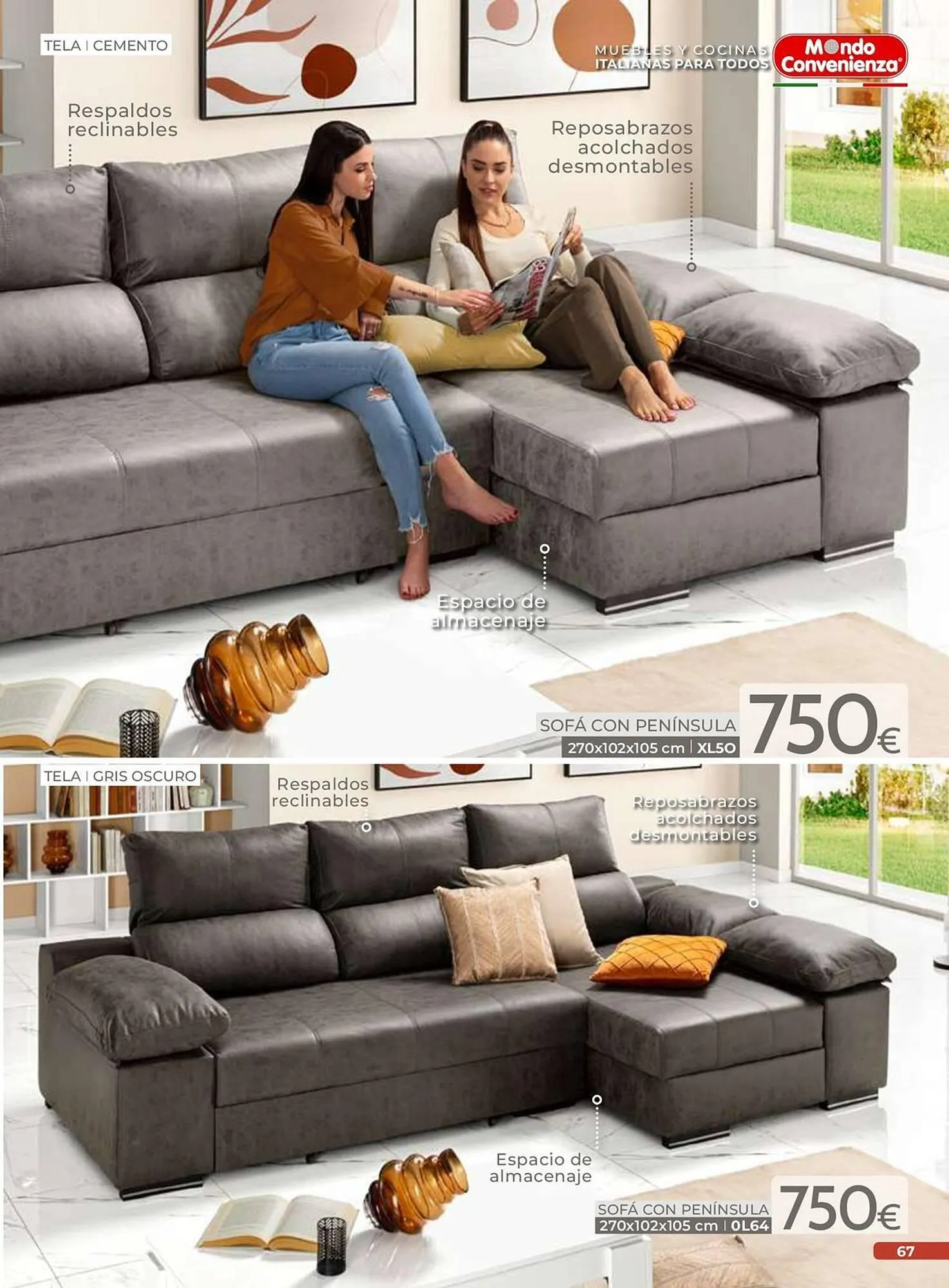 Catálogo de Catálogo Mondo Convenienza 2 de octubre al 28 de febrero 2026 - Página 69