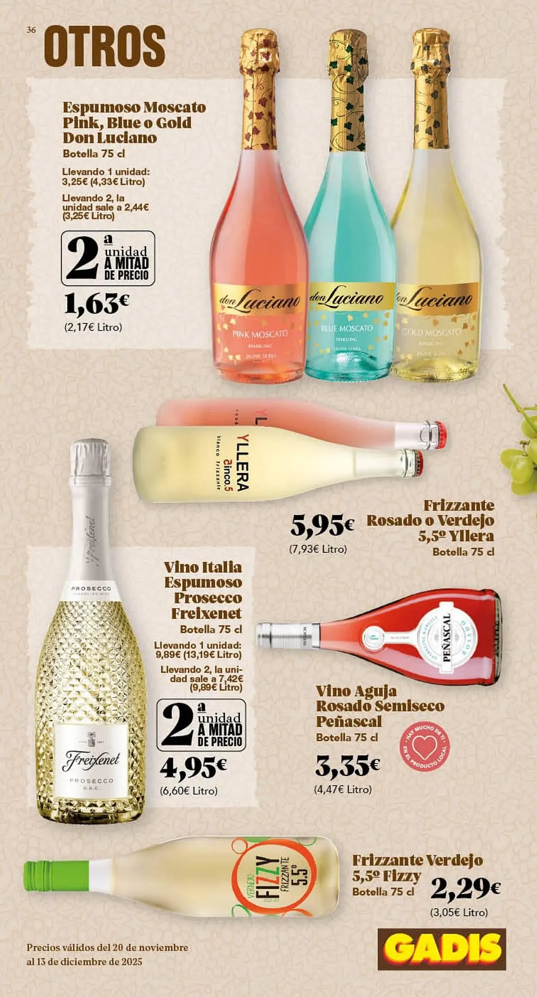 Catálogo de Folleto Gadis 20 de noviembre al 13 de diciembre 2025 - Página 36