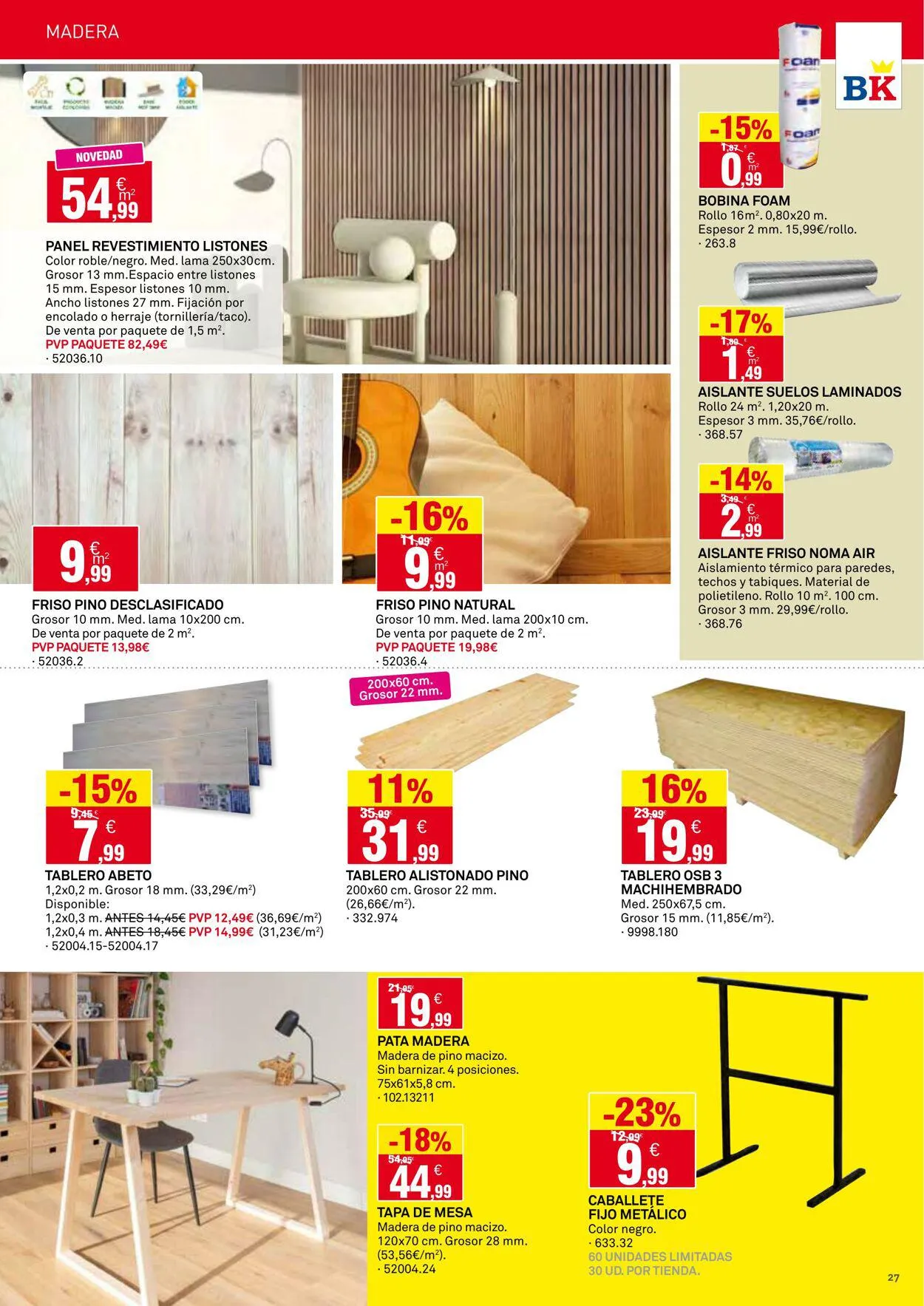 Catálogo de Bricoking Oferta actual 8 de enero al 22 de enero 2024 - Página 27