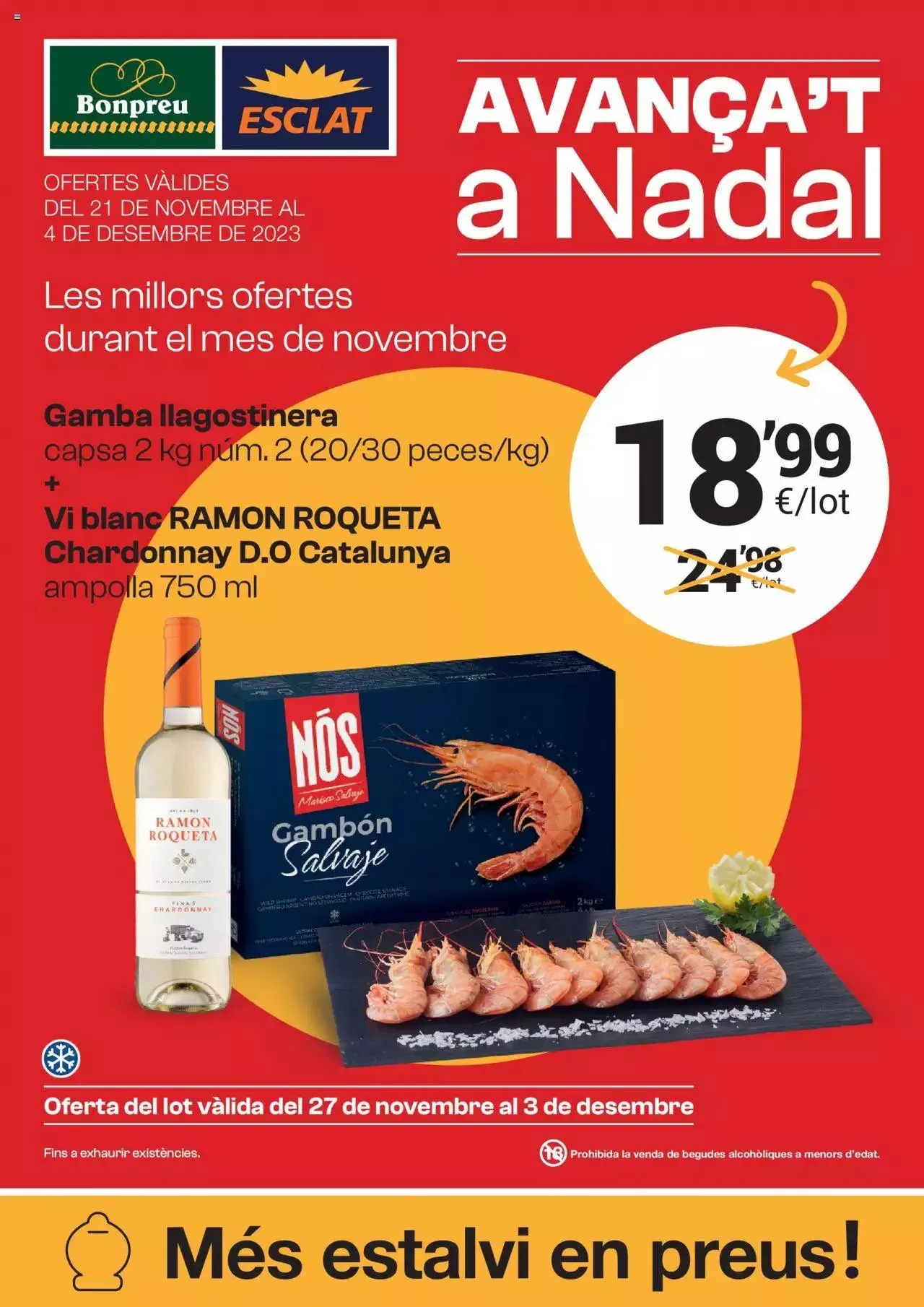 Catálogo de Bonpreu - Ofertas - Bonpreu Nadal 21 de noviembre al 4 de diciembre 2023 - Página 1