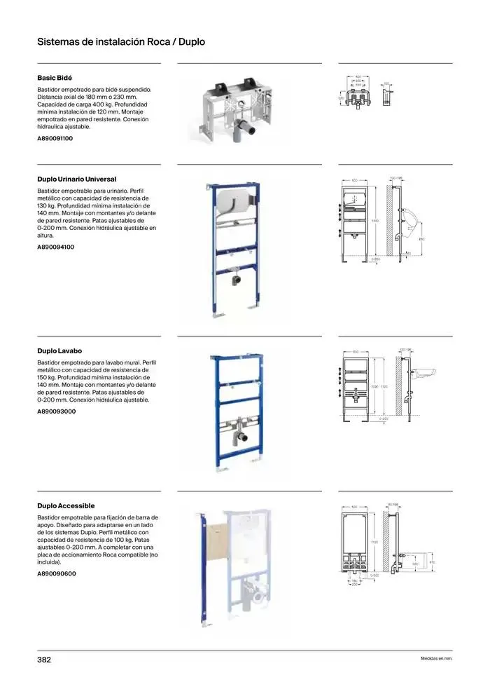 Catálogo de Colecciones de Baño, Muebles y Accesorios 9 de enero al 31 de diciembre 2025 - Página 384