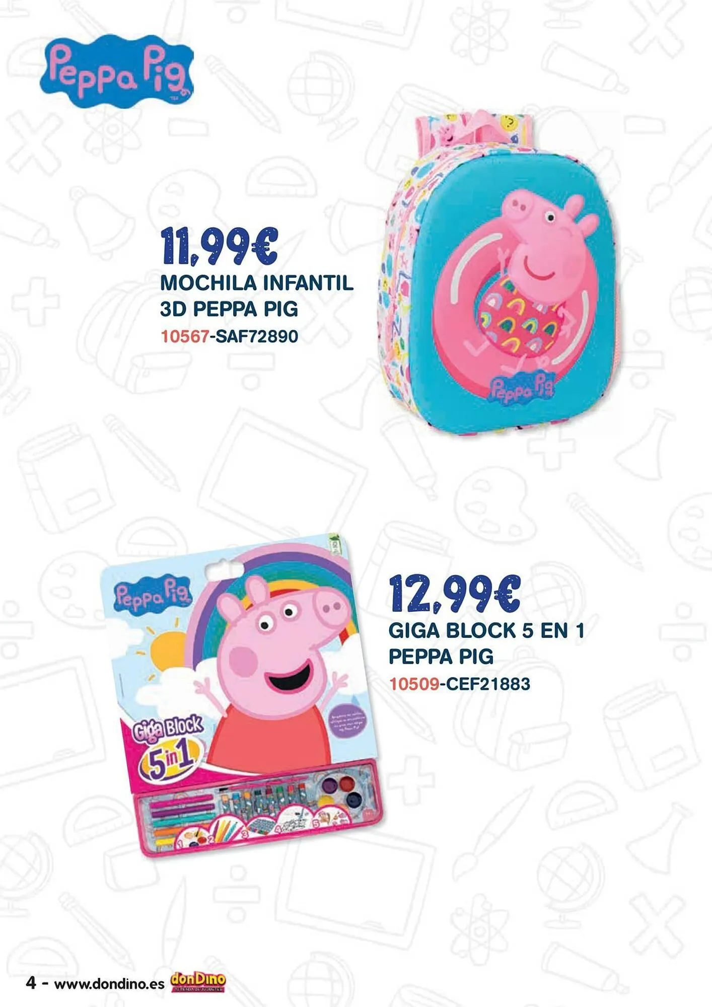 Catálogo de Folleto Don Dino 8 de agosto al 30 de octubre 2025 - Página 4