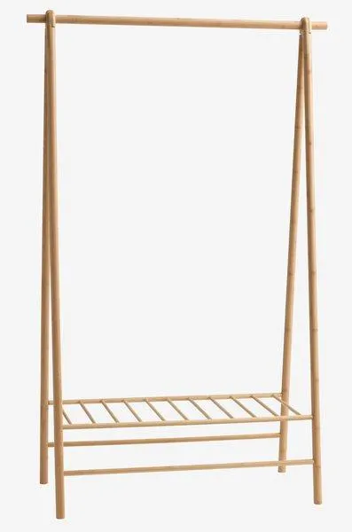 Burro para ropa VANDSTED 1 estante bambú