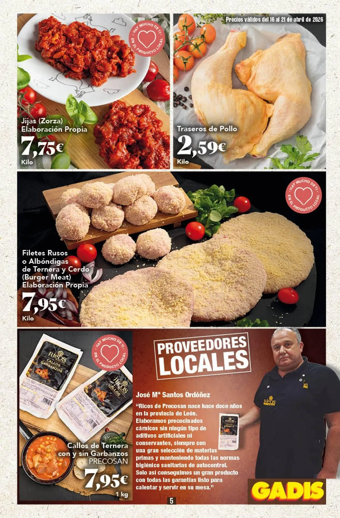 Catálogo de Folleto Gadis 16 de abril al 21 de abril 2026 - Página 5